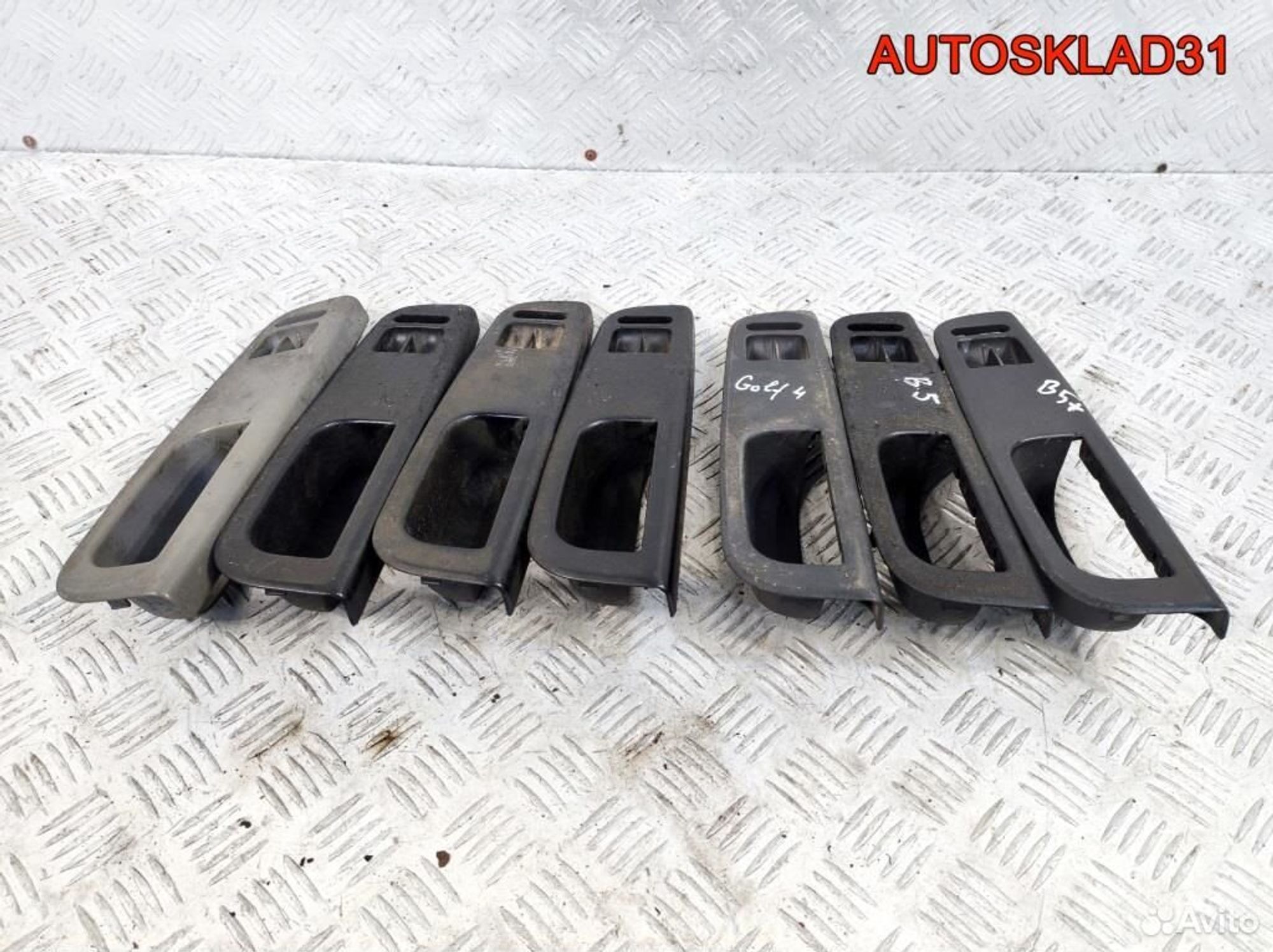 Накладка ручки внутренней VW Passat B5 3B1867171D, 500 рублей, Дубовое