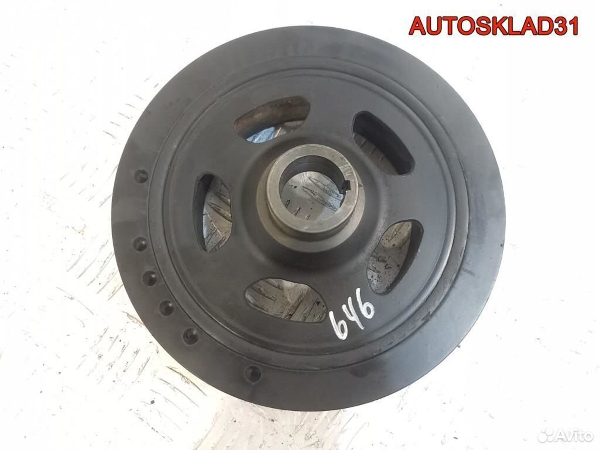 Шкив коленвала Mercedes W203 2.2 646 A6110300203, 3200 рублей, Дубовое