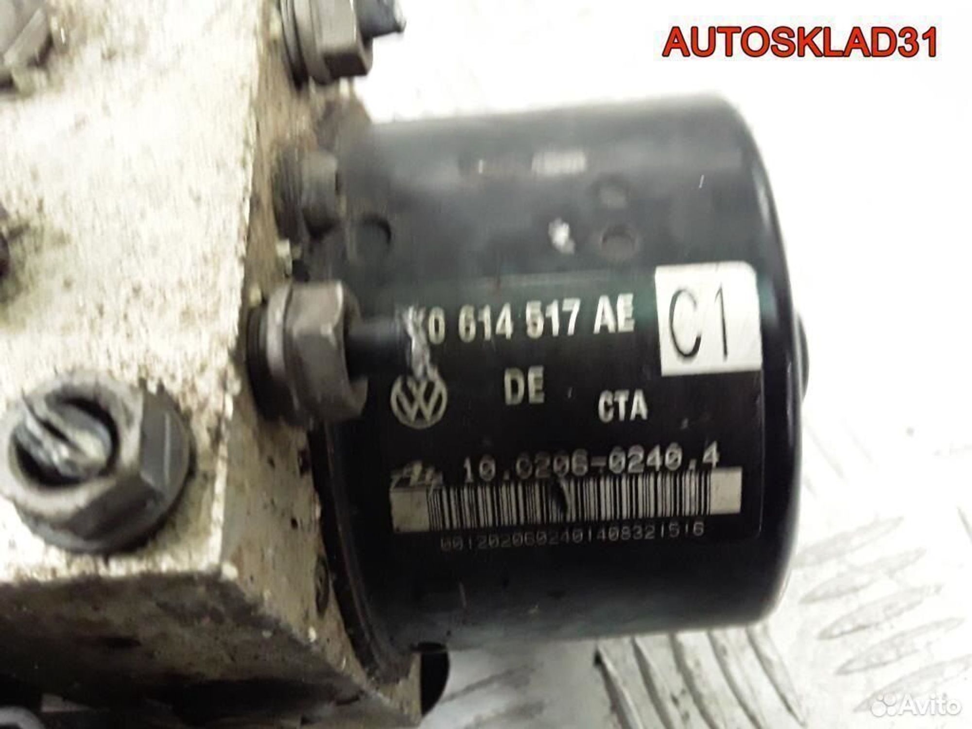 Блок ABS абс насос Volkswagen Caddy 3 1K0907379AC, 4100 рублей, Дубовое