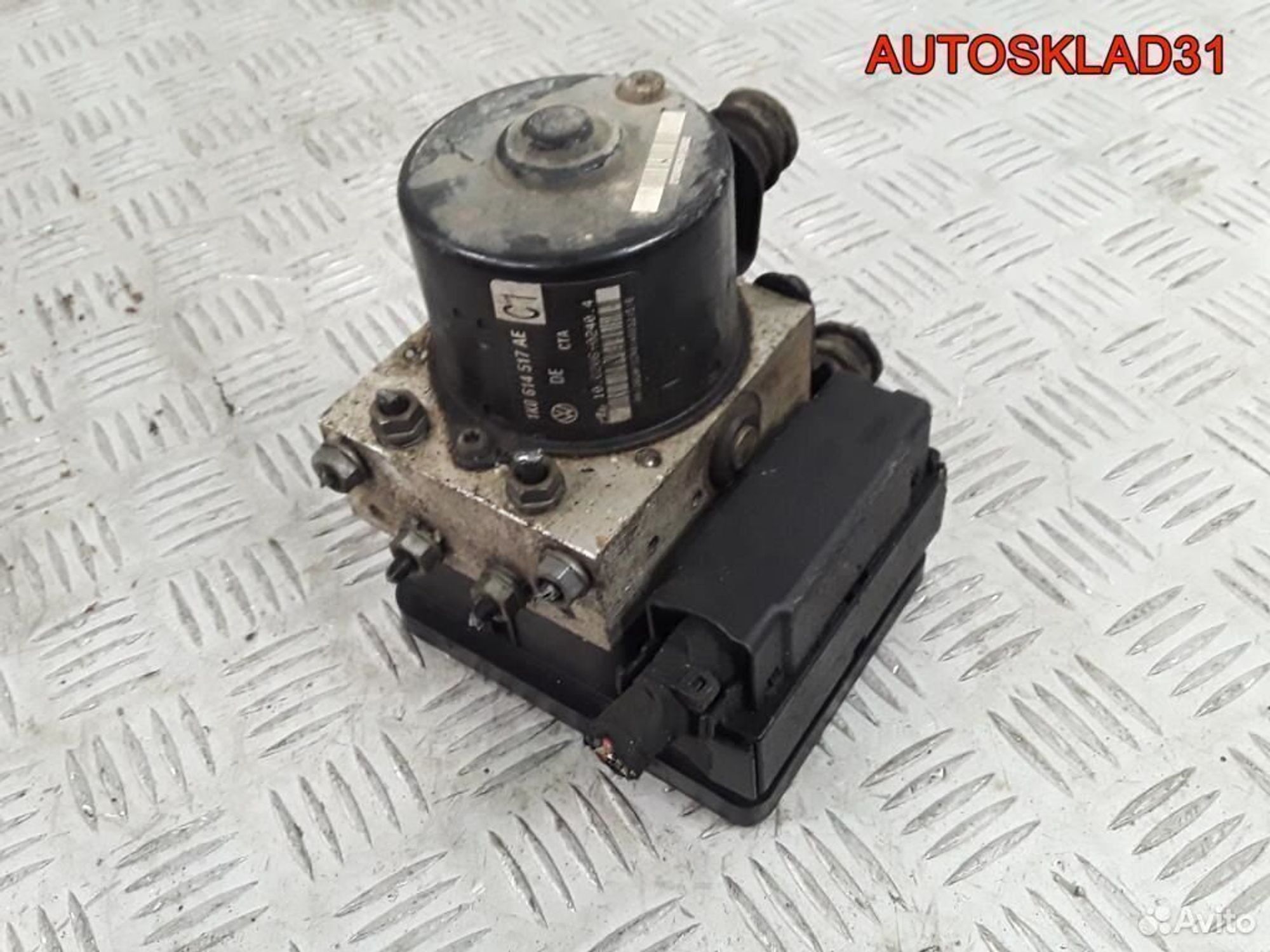 Блок ABS абс насос Volkswagen Caddy 3 1K0907379AC, 4100 рублей, Дубовое