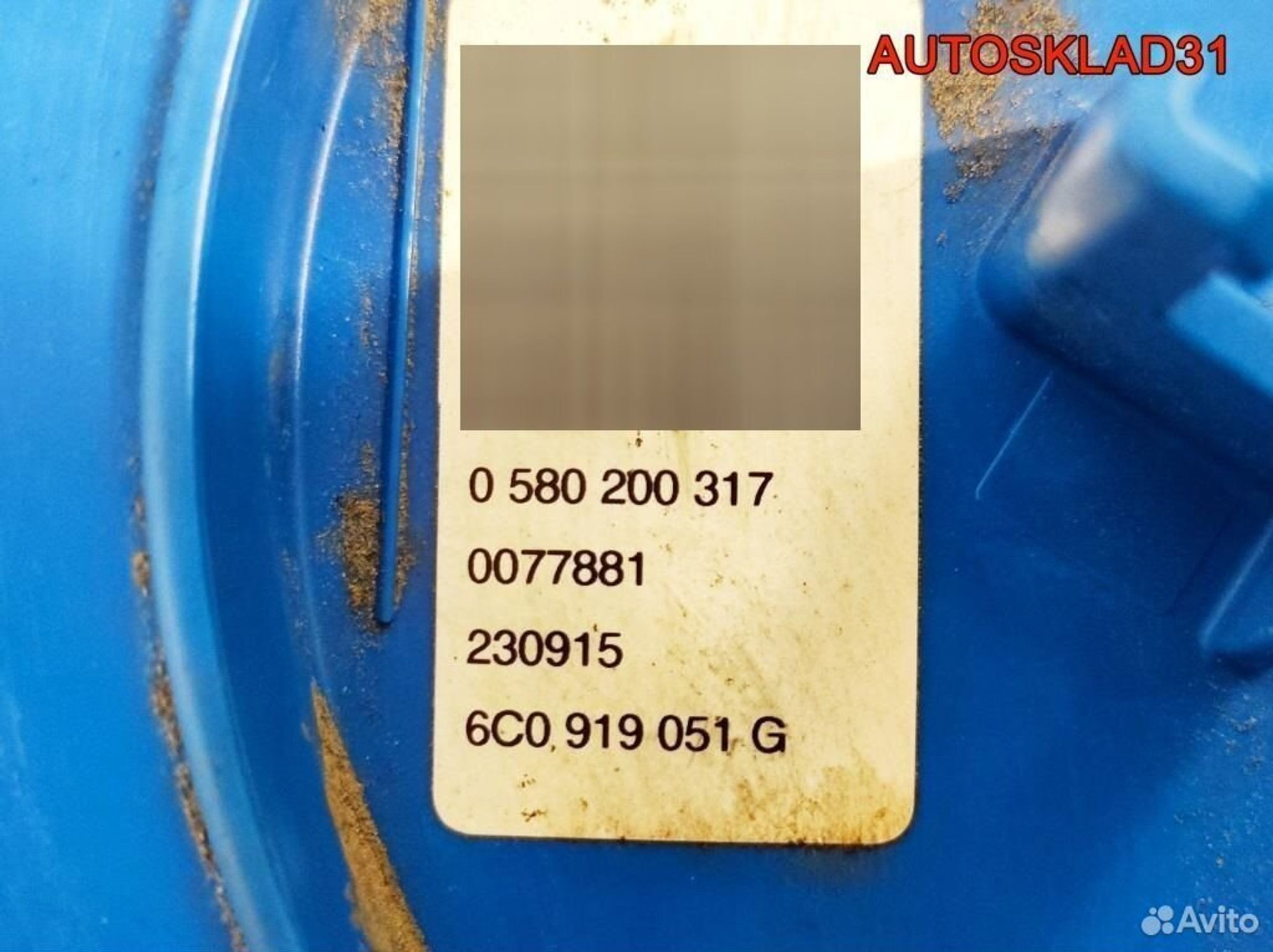 Насос топливный Skoda Fabia 1,2 cbzj 6C0919051G, 6600 рублей, Дубовое