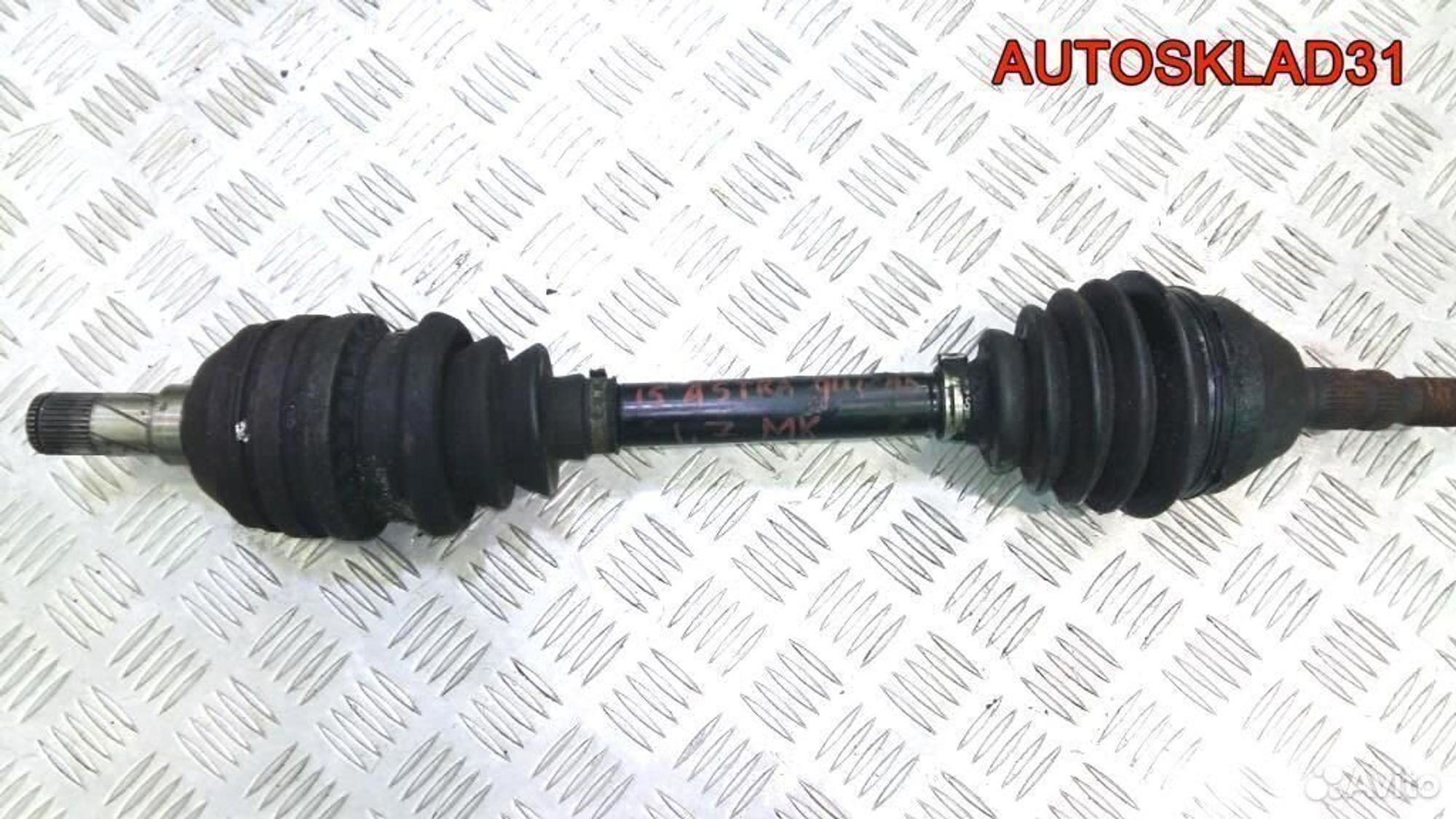 Полуось передняя левая Opel Astra H 13124675, 4600 рублей, Дубовое