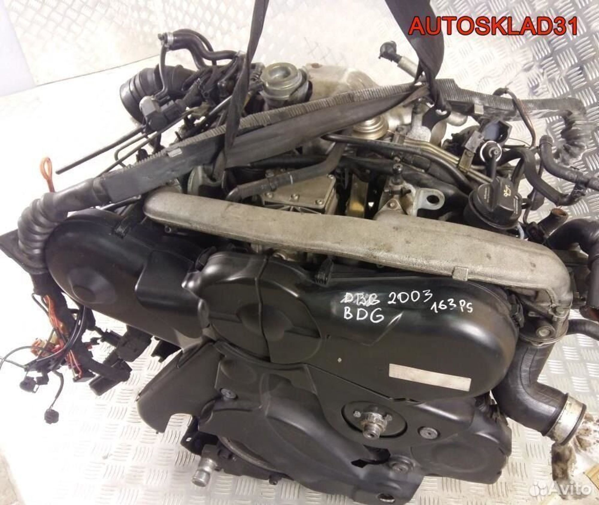 Двигатель BDG Audi A6 C5 2.5 Дизель, 45000 рублей, Дубовое