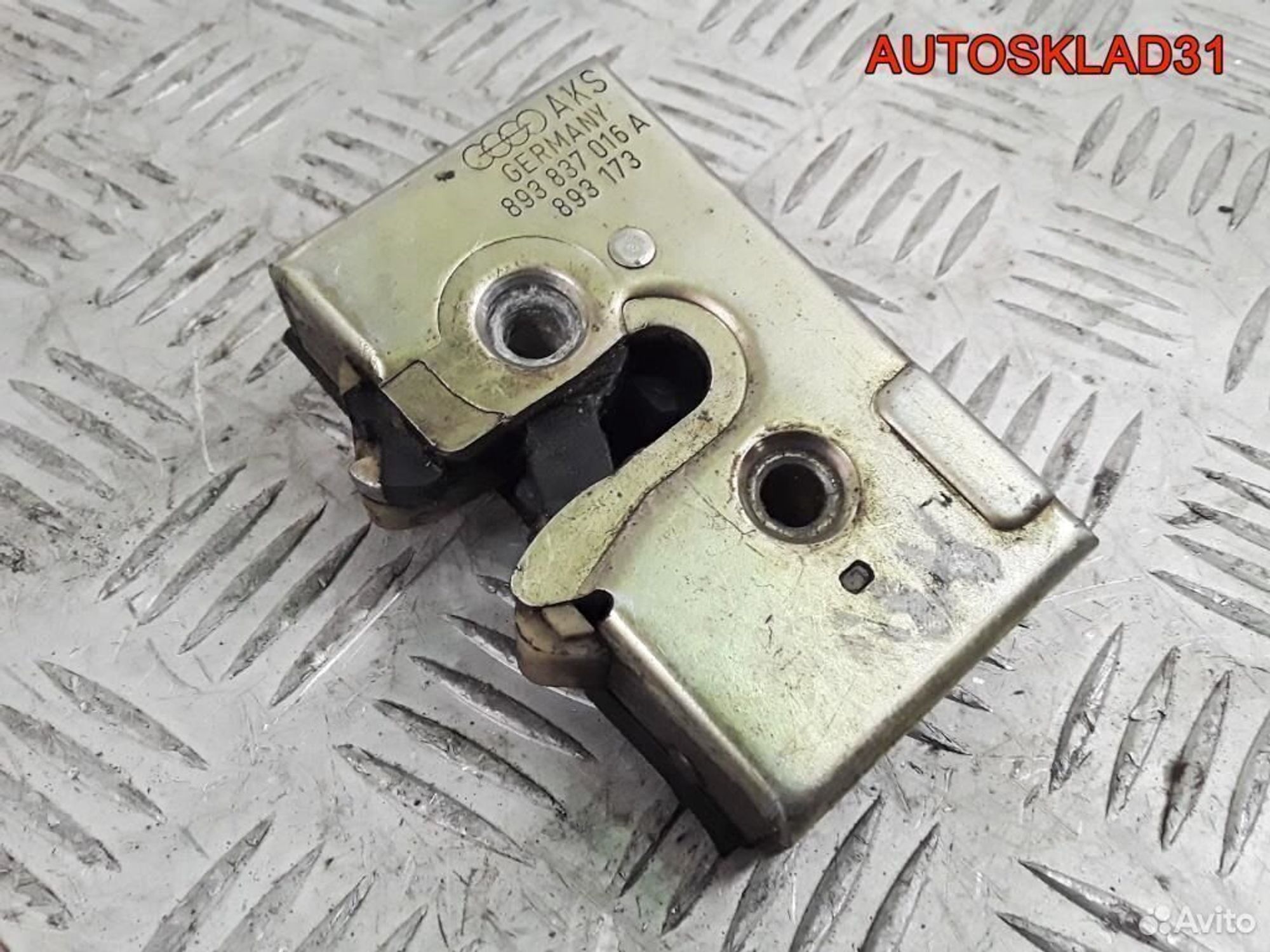 Замок двери передней правой Audi 80 B3 893837016A, 1400 рублей, Дубовое