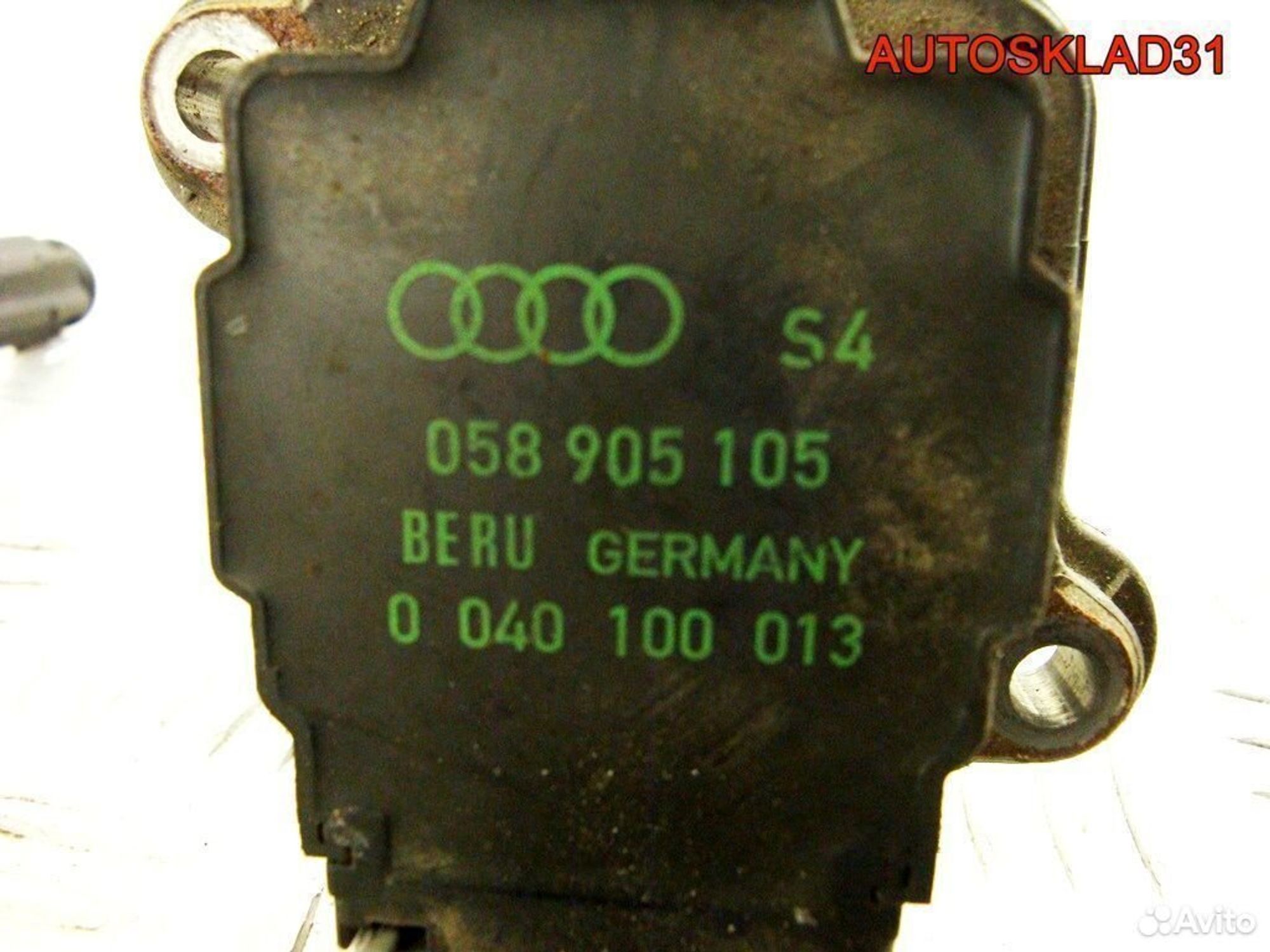 Катушка зажигания Audi A6 C5 058905105, 1200 рублей, Дубовое
