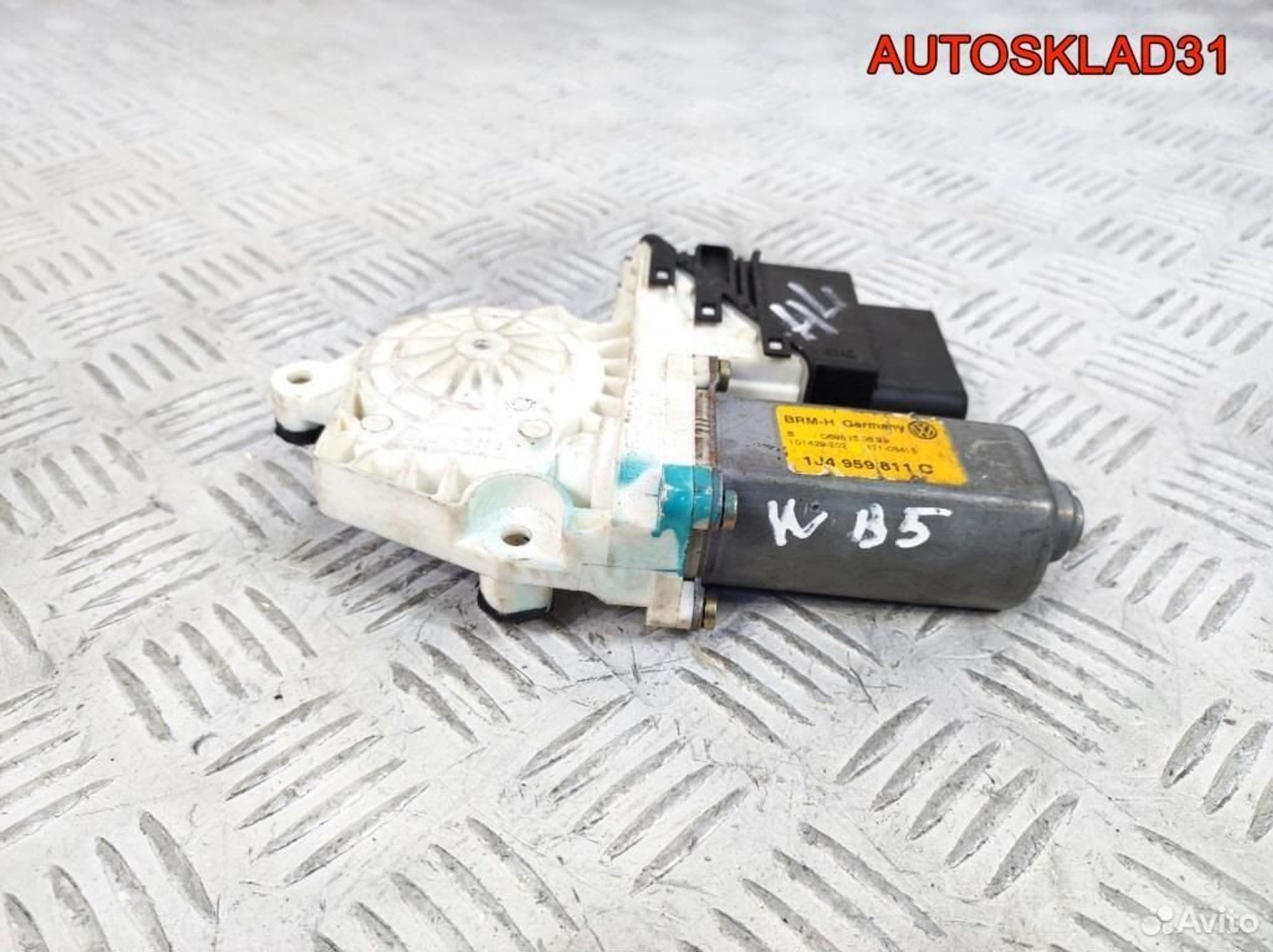 Моторчик стеклоподъемника задний левый VW Golf 4 1J4959811C, 800 рублей, Дубовое