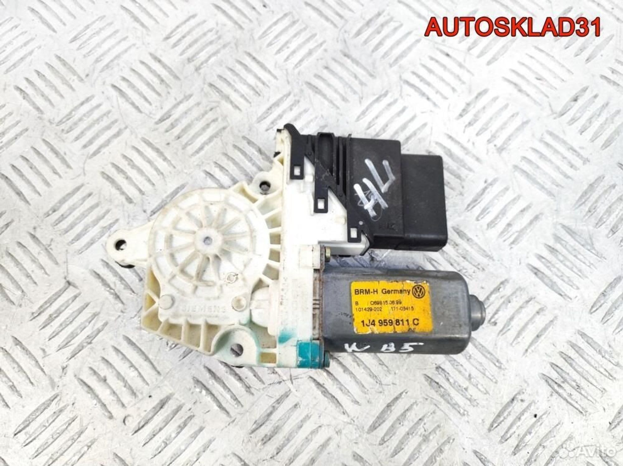 Моторчик стеклоподъемника задний левый VW Golf 4 1J4959811C, 800 рублей, Дубовое