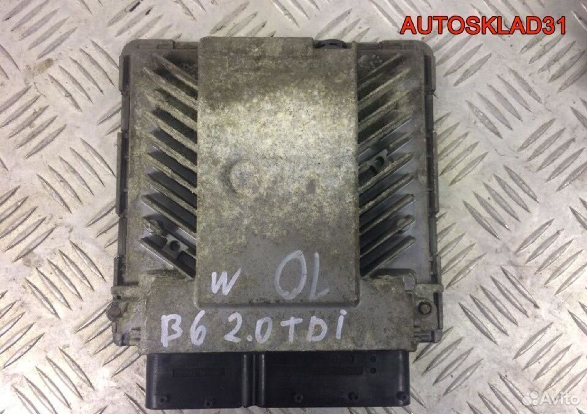 Эбу Volkswagen Passat B6 1.9 BXE 03G906018AS, 8100 рублей, Дубовое