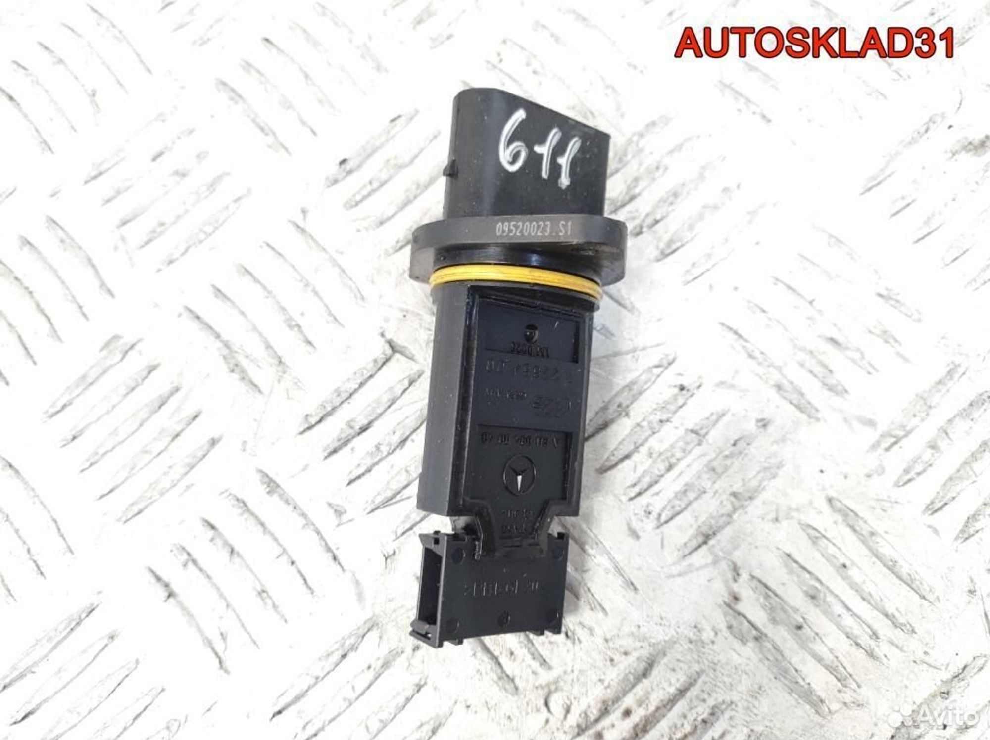 Расходомер воздуха Mercedes Vito 638 A6110940048, 4100 рублей, Дубовое