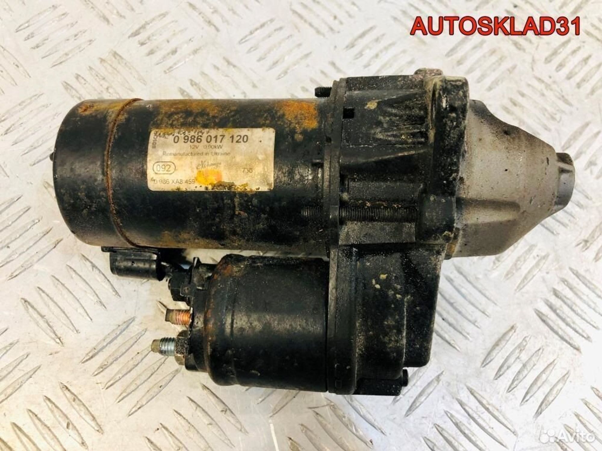 Стартет Opel Astra G 1998-2005 0986017120, 3300 рублей, Дубовое