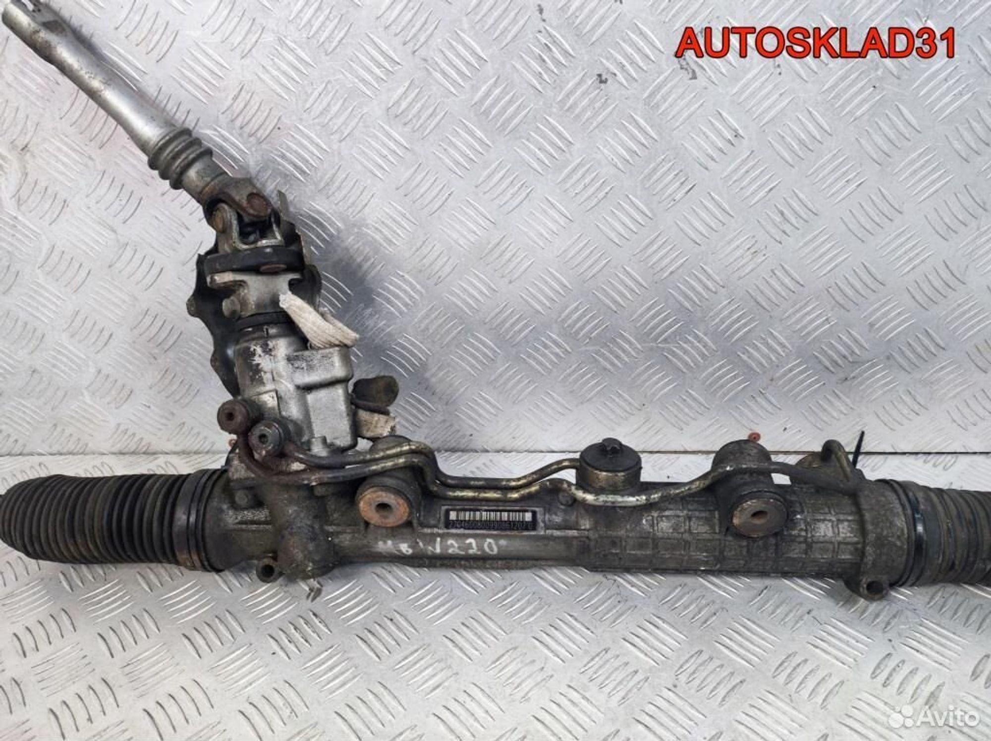 Рулевая рейка Mercedes Benz W220 A2204600800, 12600 рублей, Дубовое