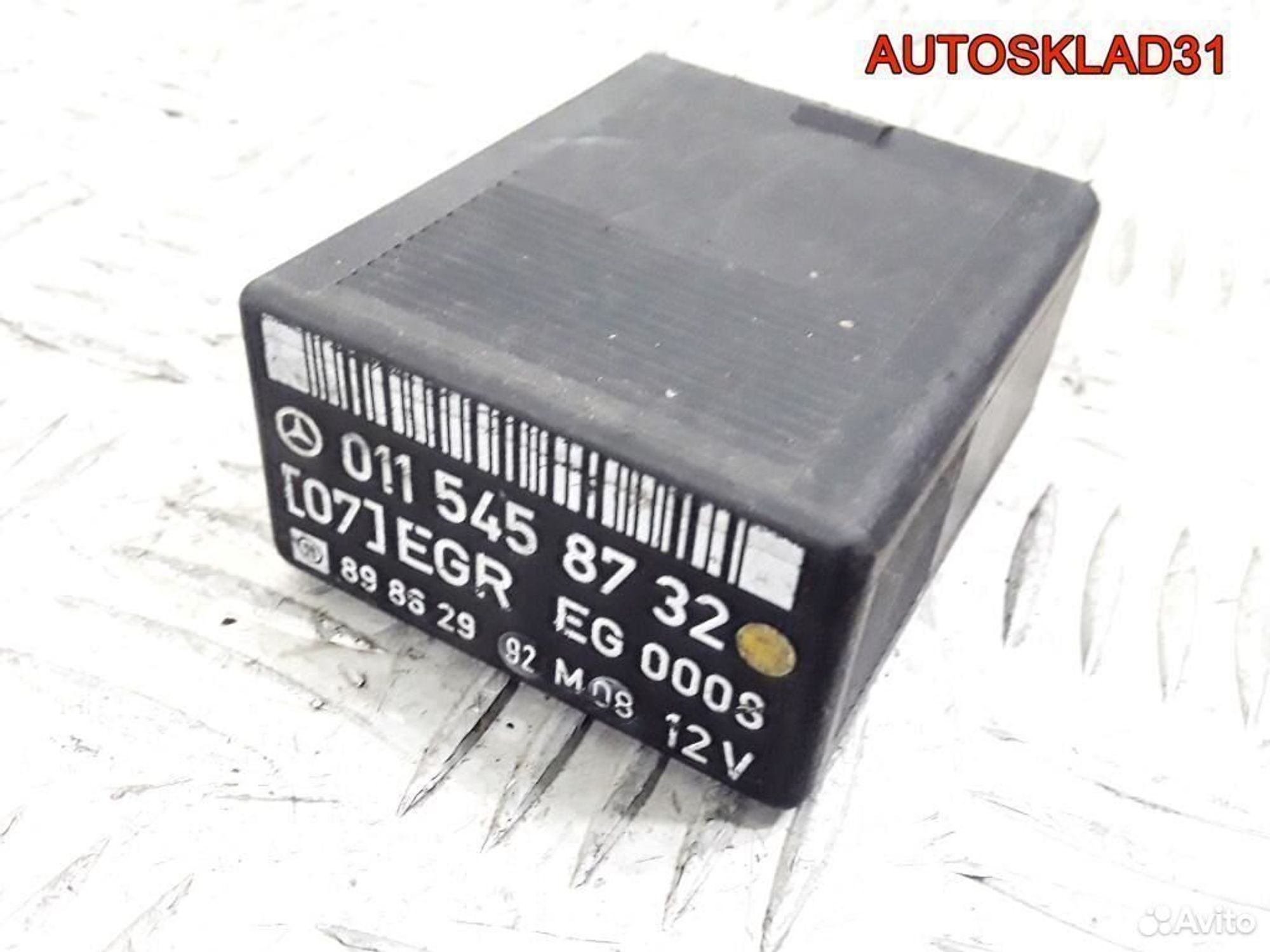 Реле бензонасоса Mercedes Benz W124 A0115458732, 1800 рублей, Дубовое