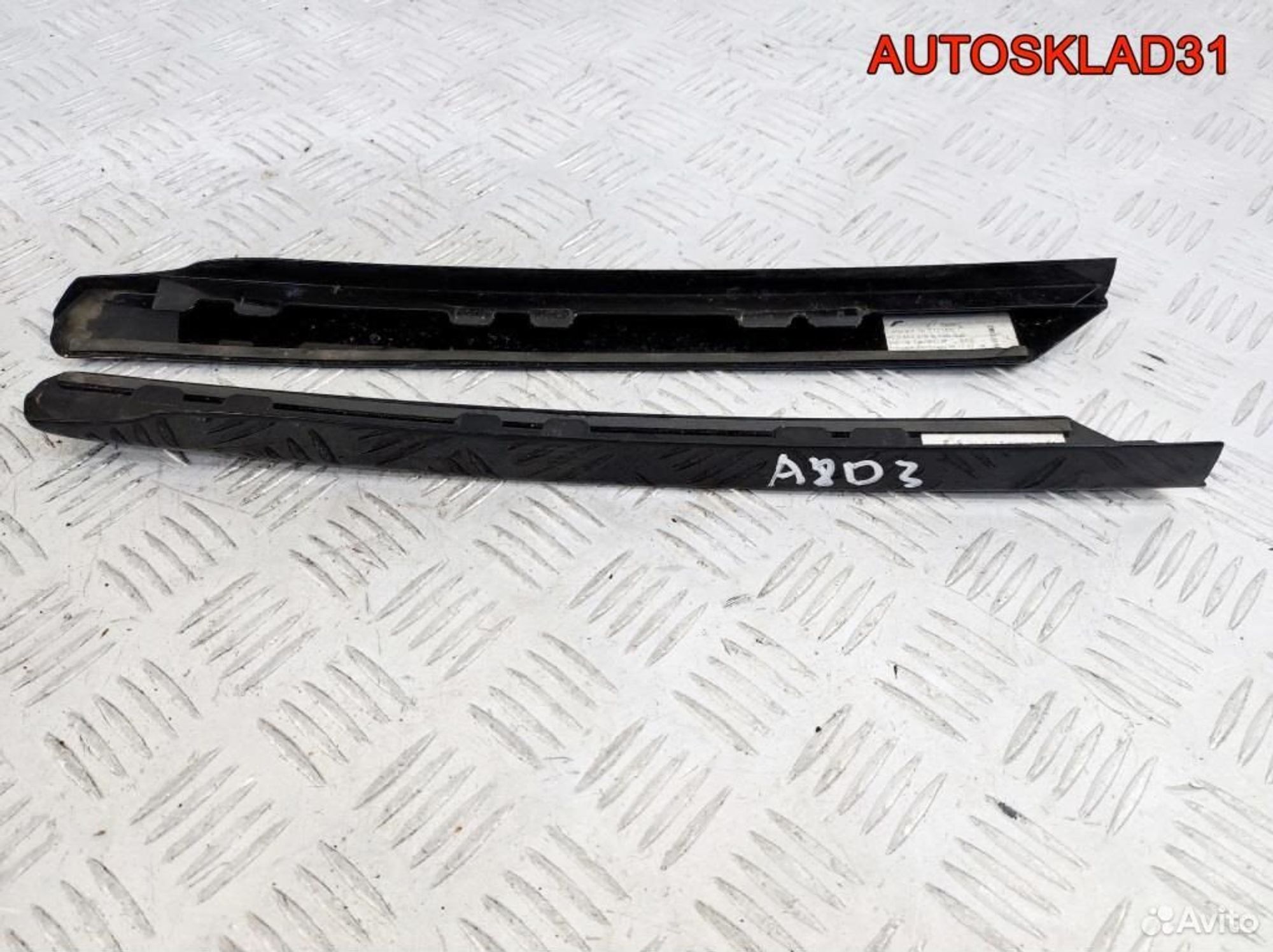 Накладка стойки задняя Audi A8 D3 4E0853377B, 900 рублей, Дубовое