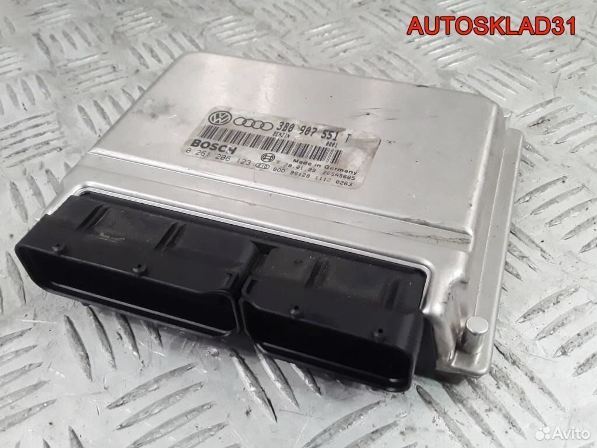 Блок эбу Audi A6 C5 2.8 AQD 3B0907551T, 2900 рублей, Дубовое