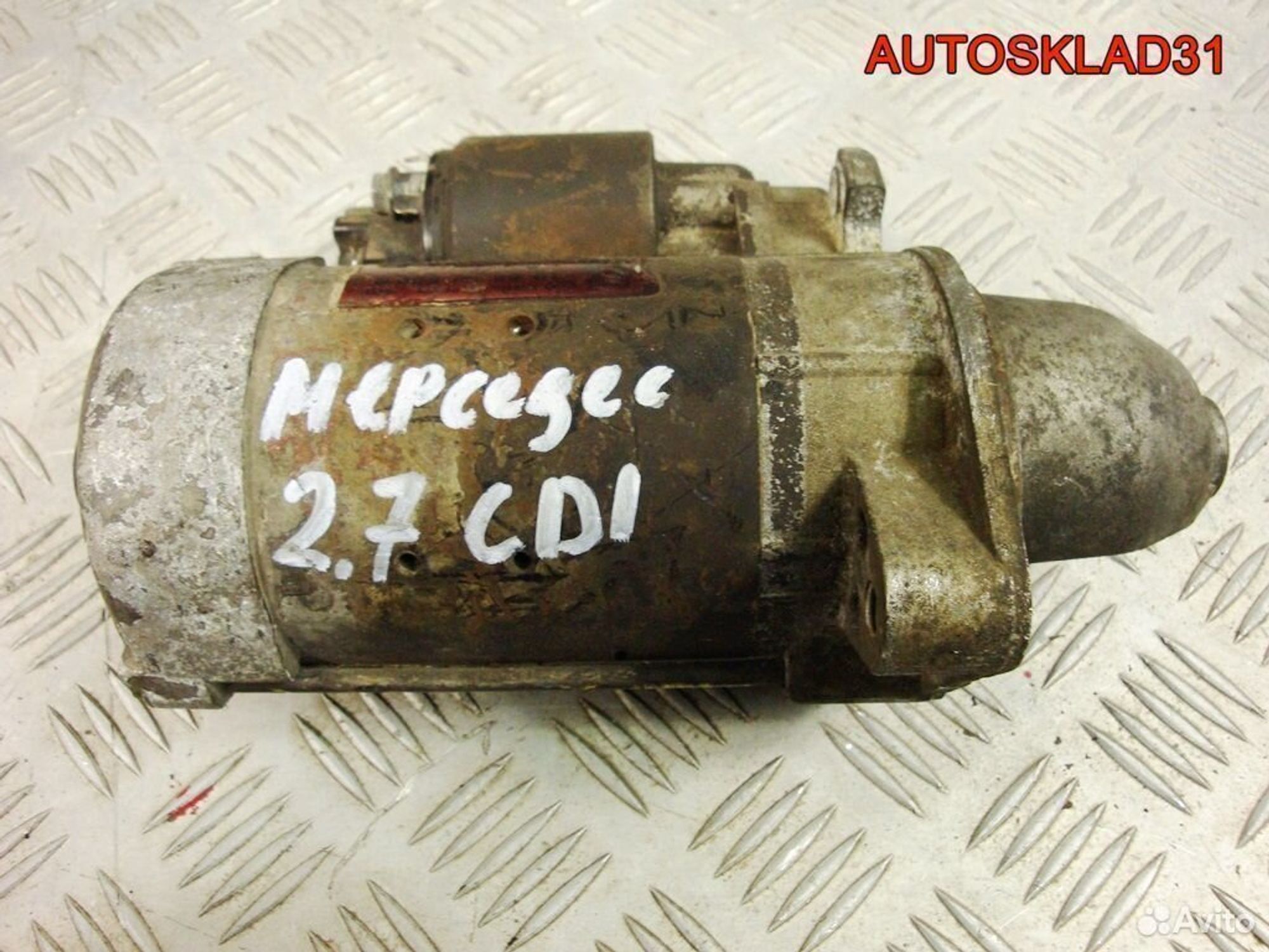 Стартер Mercedes Benz W210 2.7 A0051512901 дизель, 4100 рублей, Дубовое
