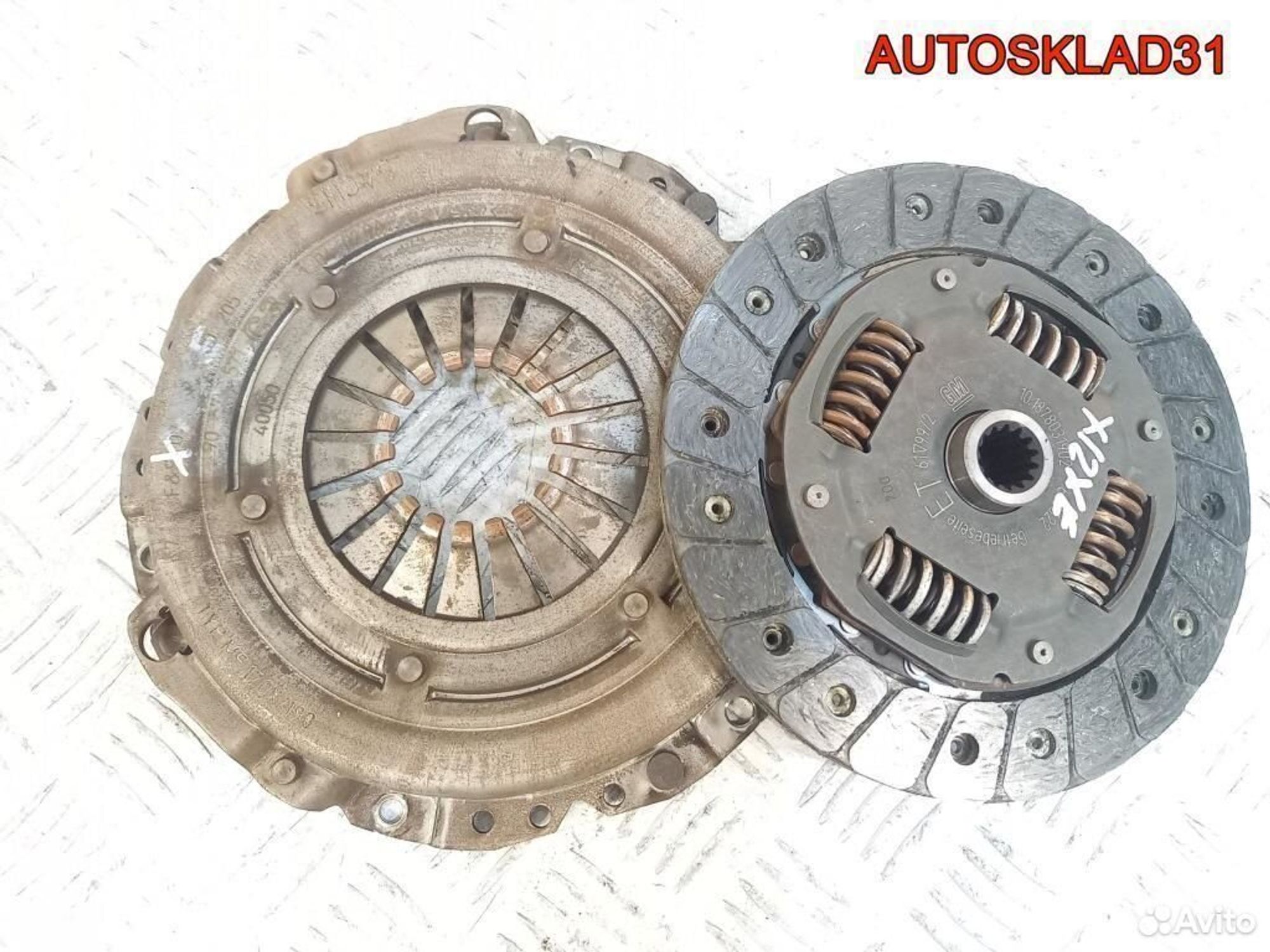 Комплект сцепления Opel Corsa C X12XE 90578571, 3200 рублей, Дубовое