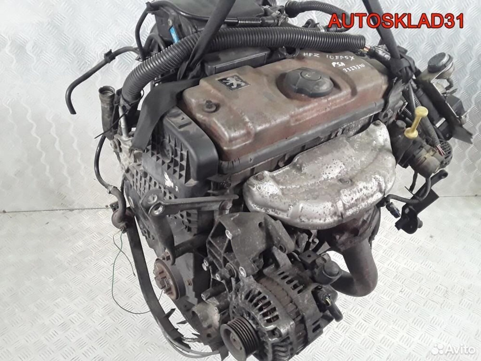 Двигатель hfz10fp5x Peugeot 206 1.1 Бензин, 24300 рублей, Дубовое