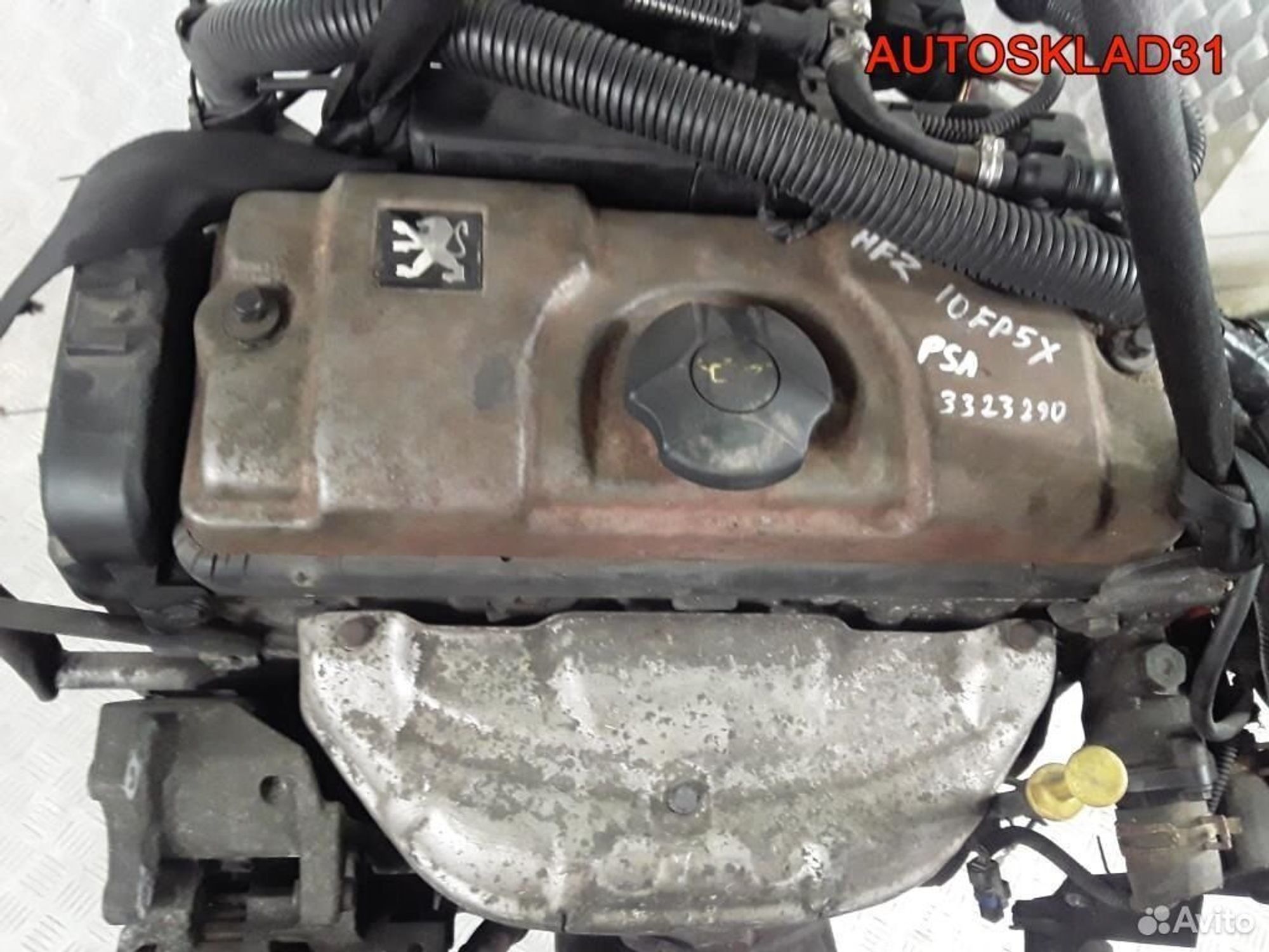 Двигатель hfz10fp5x Peugeot 206 1.1 Бензин, 24300 рублей, Дубовое