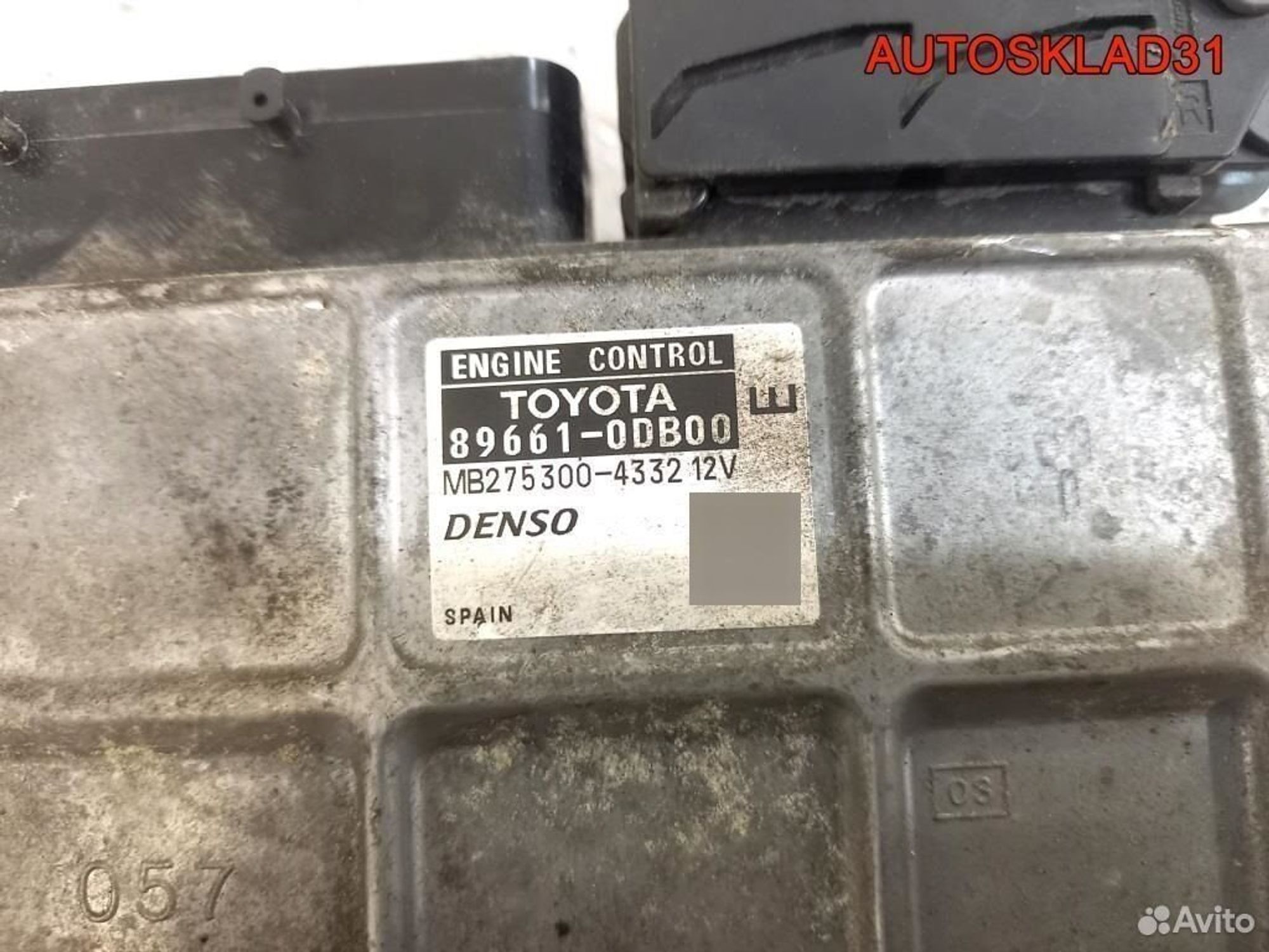 Блок эбу Toyota Yaris 1.3 1NR 896610DB00 бензин, 6600 рублей, Дубовое