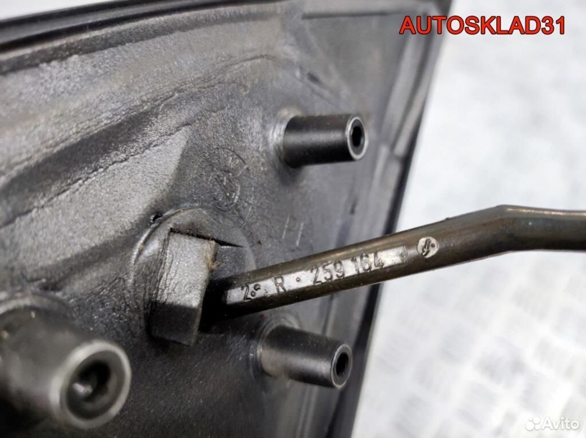 Зеркало правое механическое Opel Astra G 9142142, 1700 рублей, Дубовое