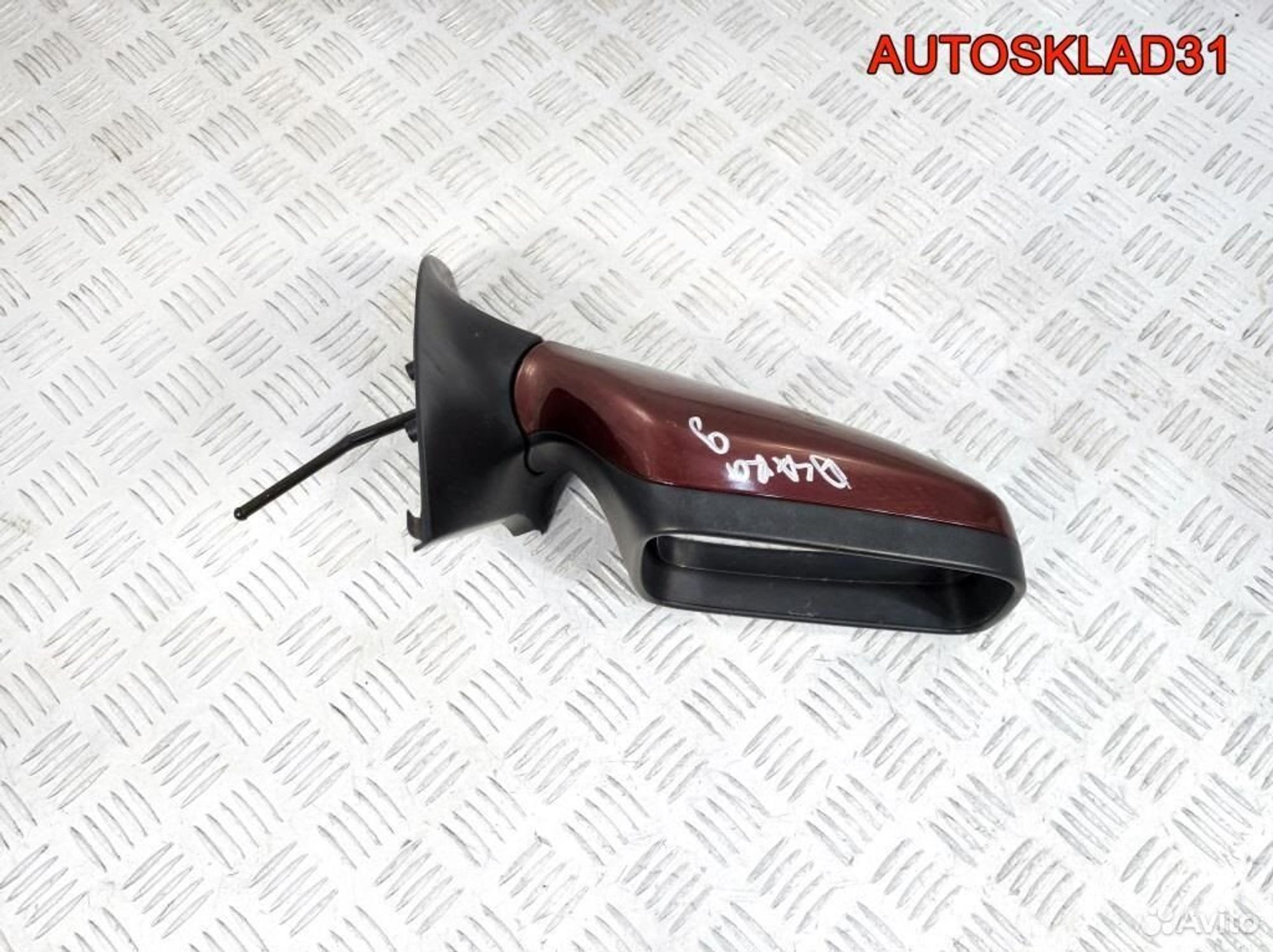 Зеркало правое механическое Opel Astra G 9142142, 1700 рублей, Дубовое