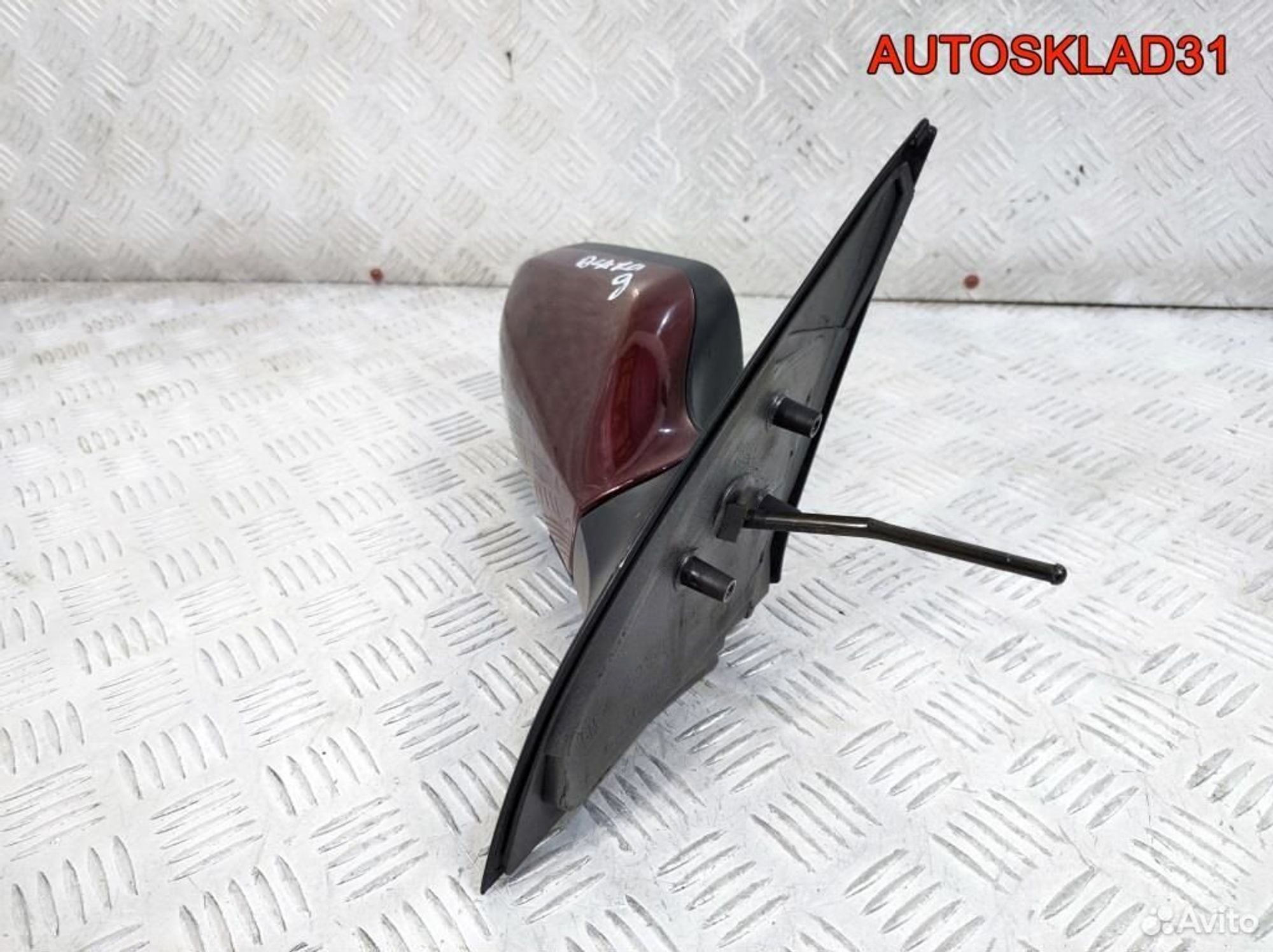 Зеркало правое механическое Opel Astra G 9142142, 1700 рублей, Дубовое