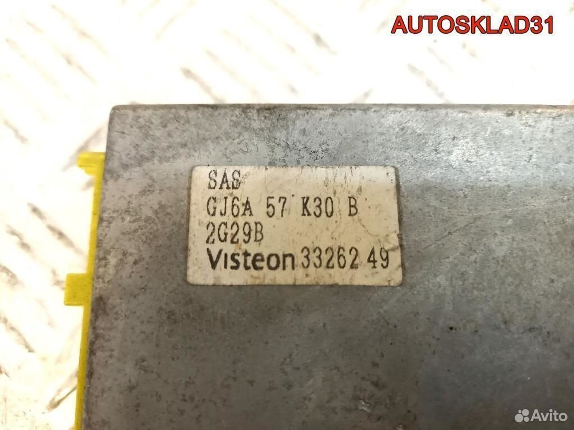 Блок управления AIR BAG Mazda 6 GG GJ6A57K30B, 1100 рублей, Дубовое