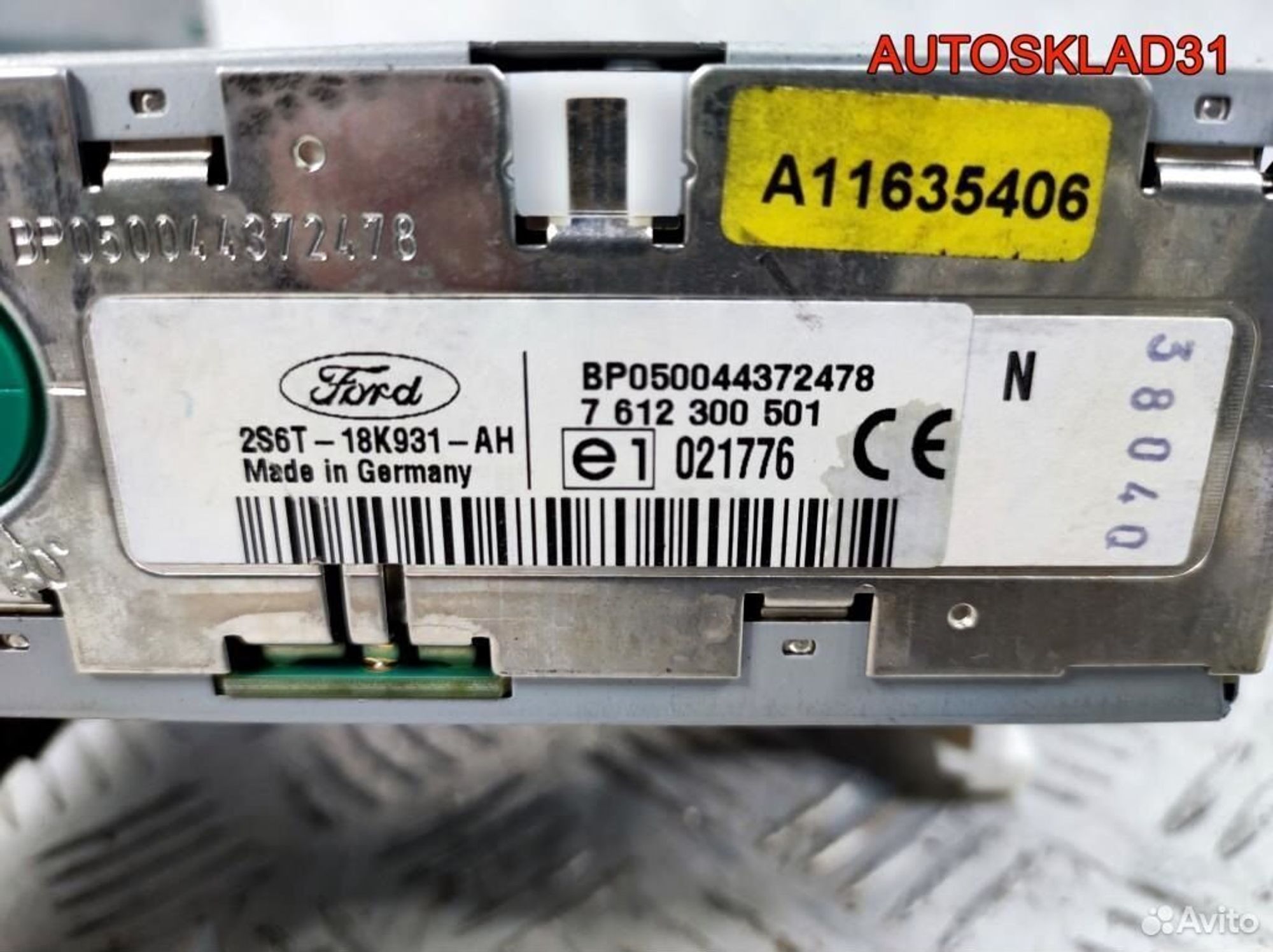 Магнитола Ford Fusion 2S6T18K931AH, 2700 рублей, Дубовое