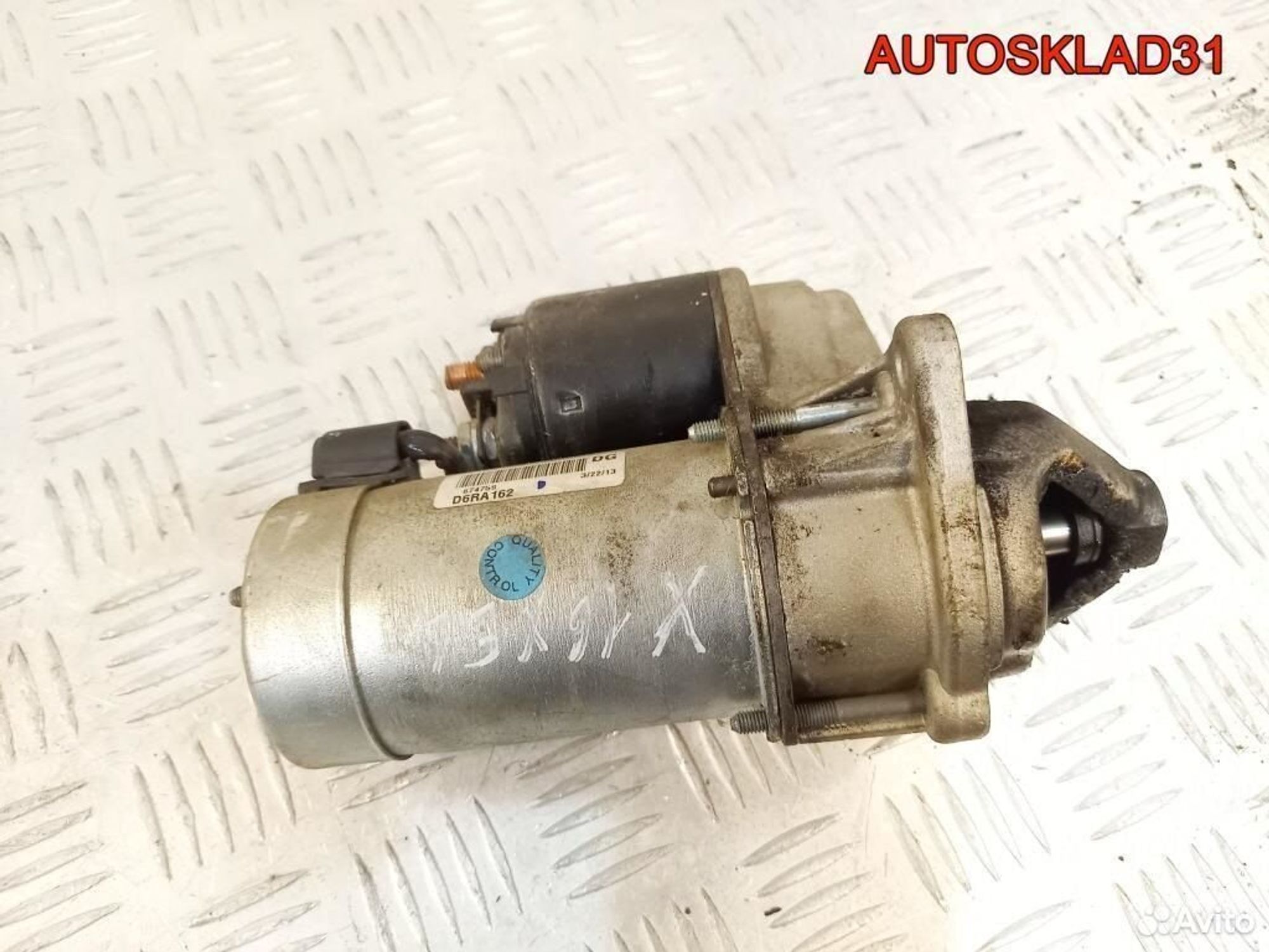 Стартер Opel Astra G 1.6 x16xel D6RA162, 3600 рублей, Дубовое