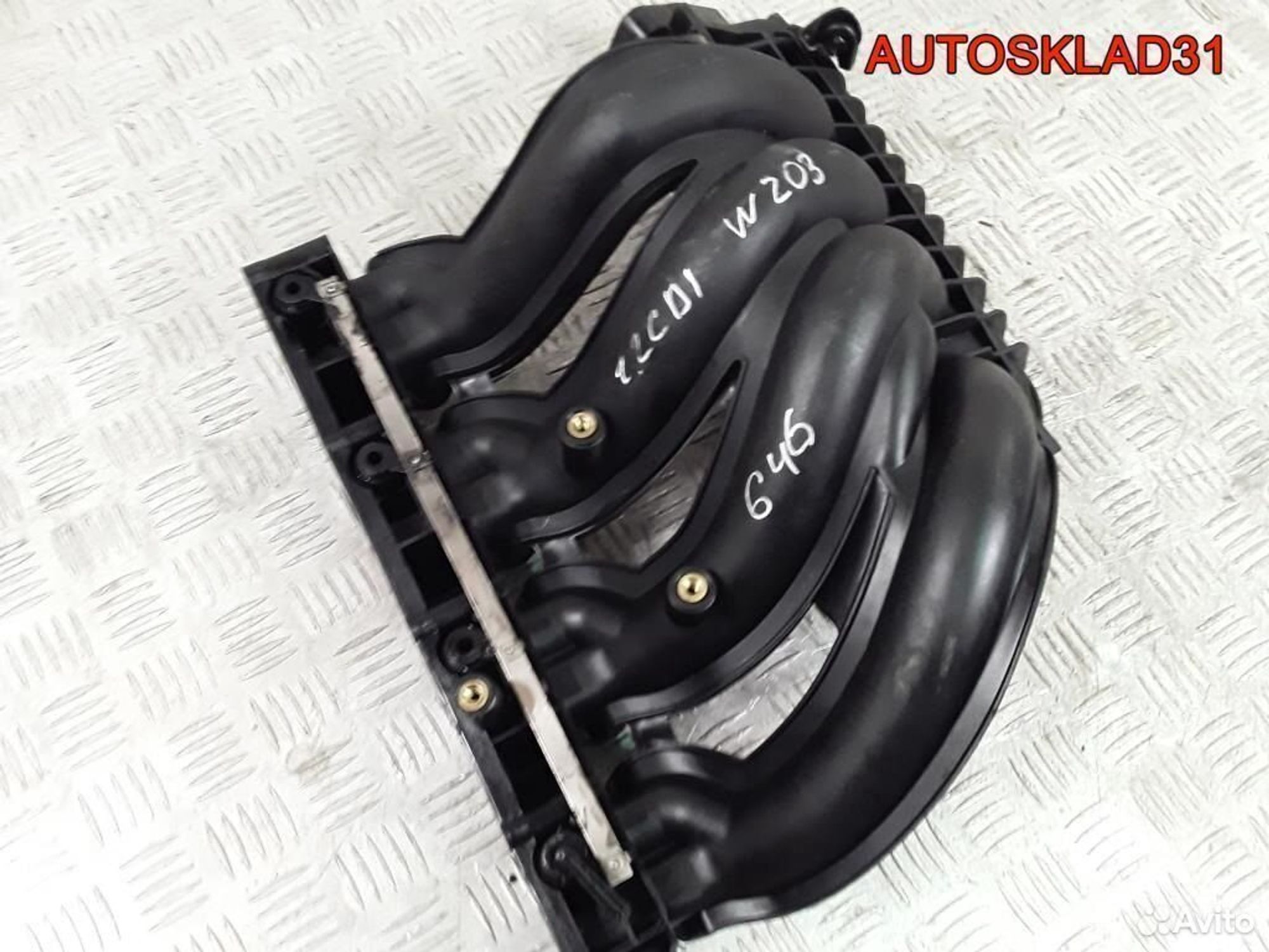 Коллектор впускной Mercedes Benz W203 2.2 646 CDI, 1300 рублей, Дубовое