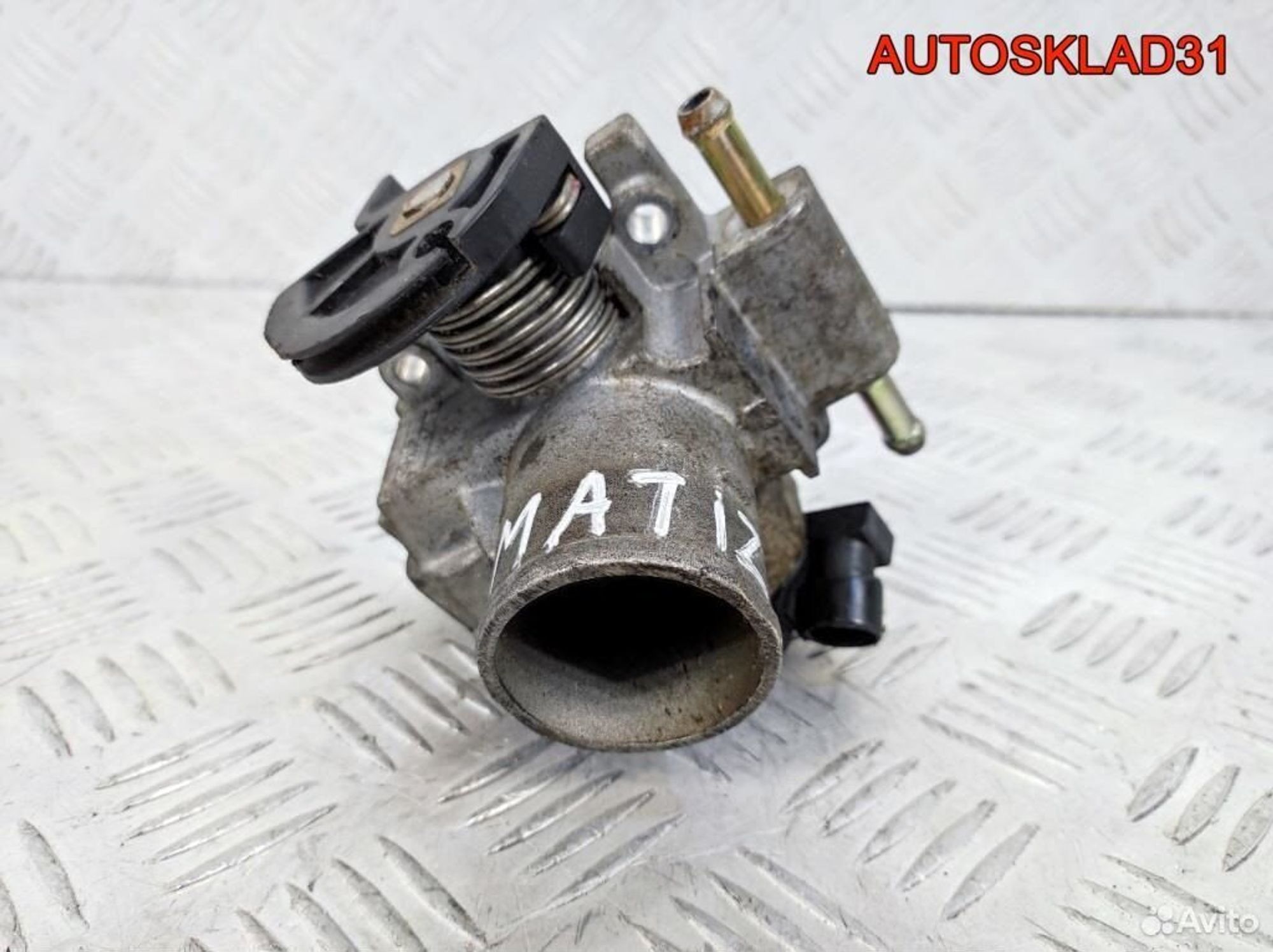 Заслонка дроссельная Daewoo Matiz 25185782, 2500 рублей, Дубовое