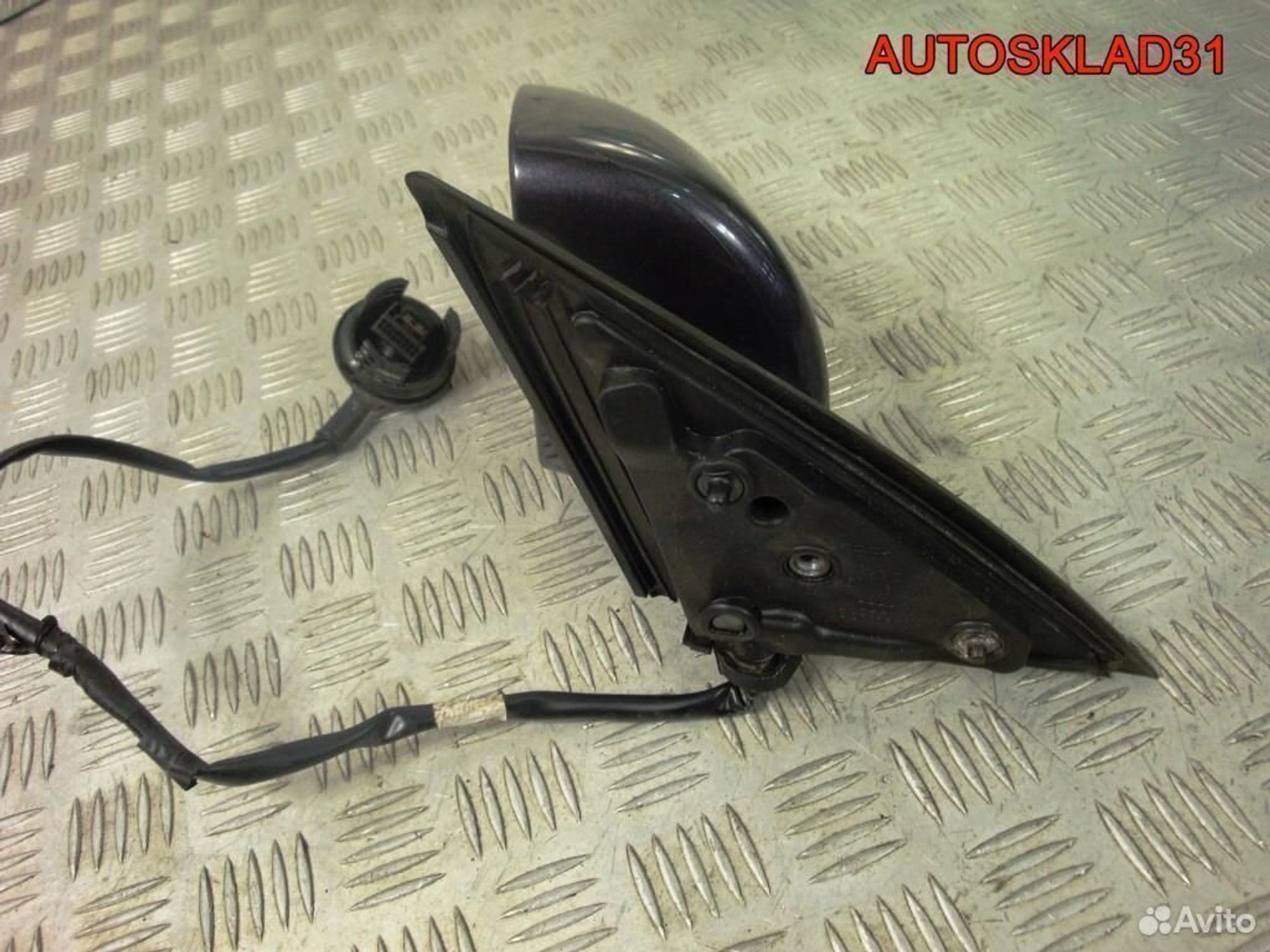 Зеркало левое 5 контактов Audi A6 C6 4F1858532J, 4100 рублей, Дубовое