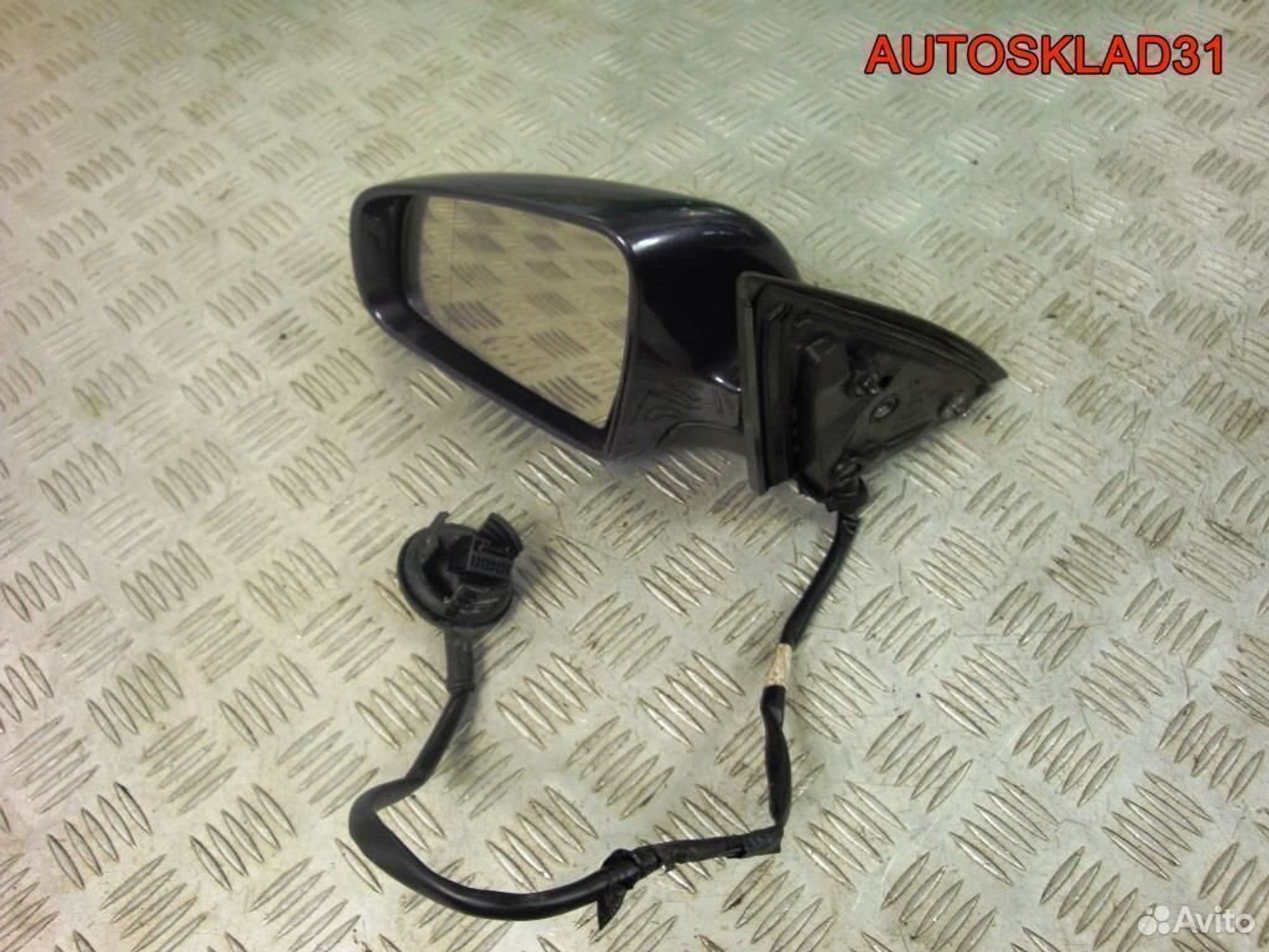 Зеркало левое 5 контактов Audi A6 C6 4F1858532J, 4100 рублей, Дубовое