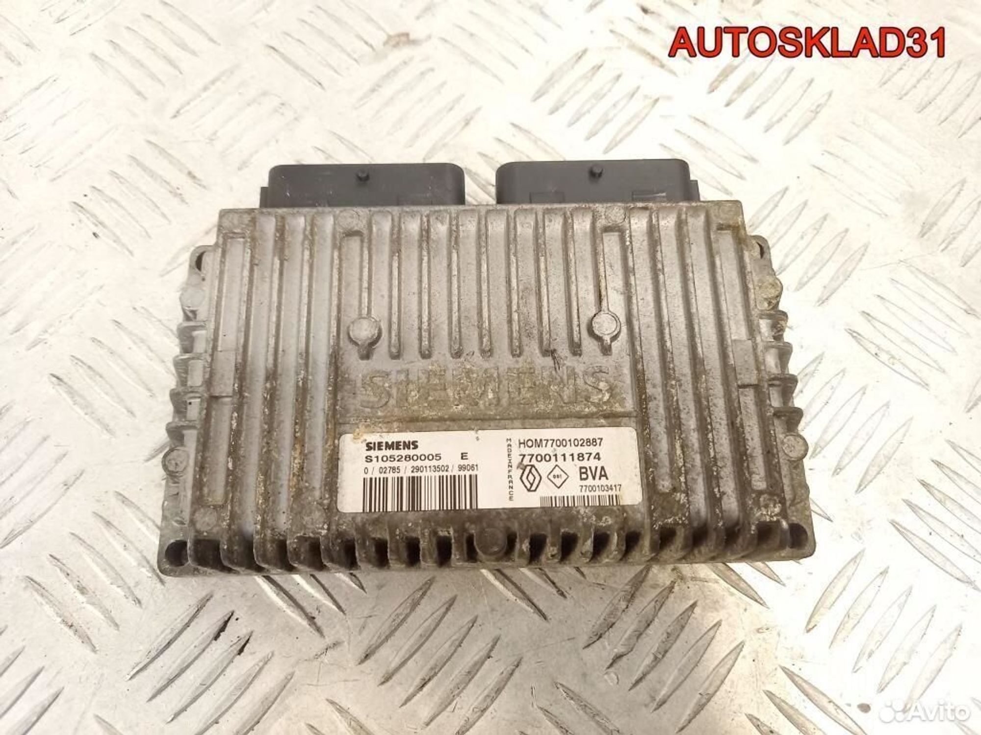 Блок управления АКПП Renault Clio 7700111874, 4600 рублей, Дубовое