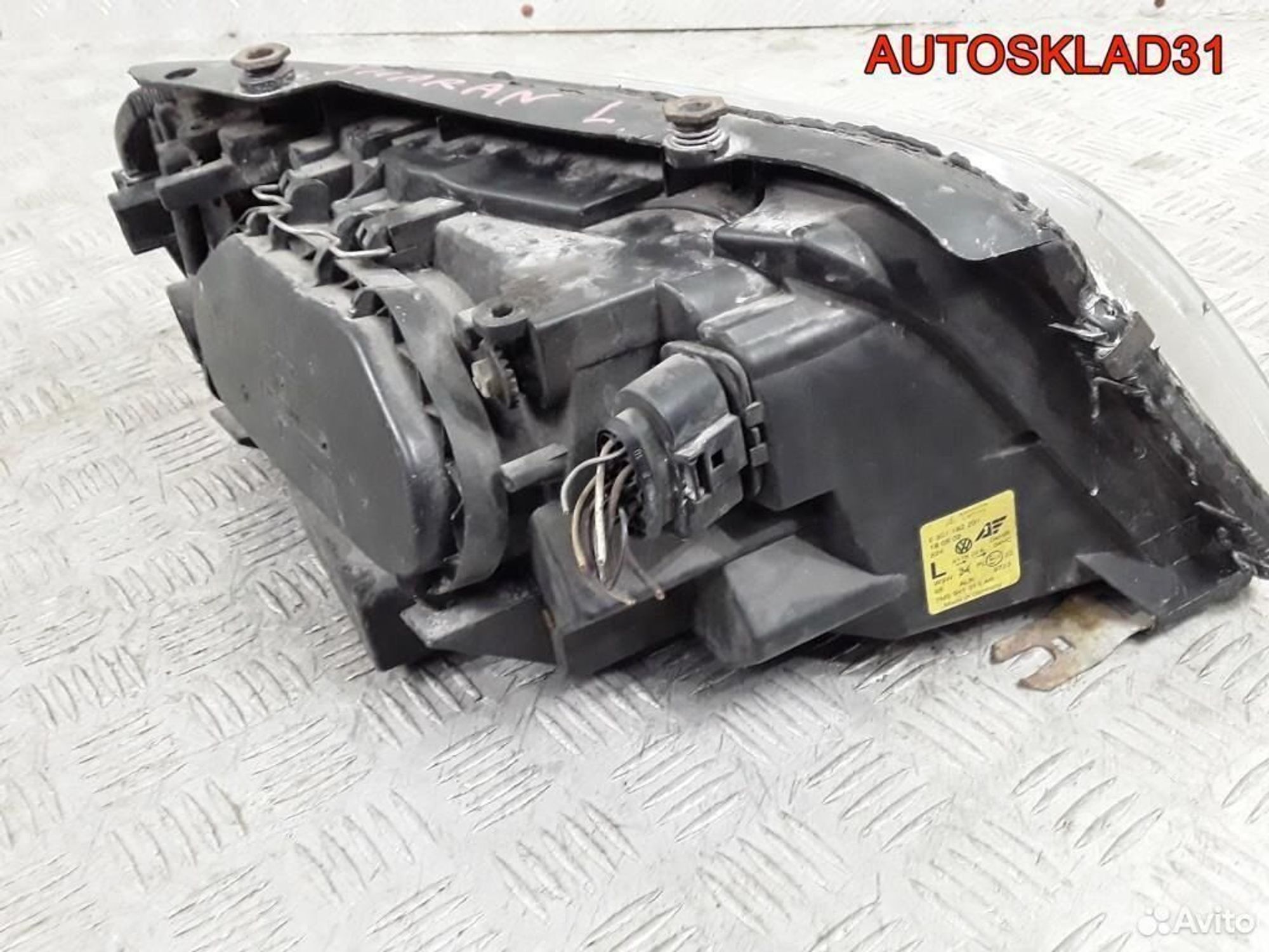 Фара левая Volkswagen Sharan 7M3941015AB, 5400 рублей, Дубовое