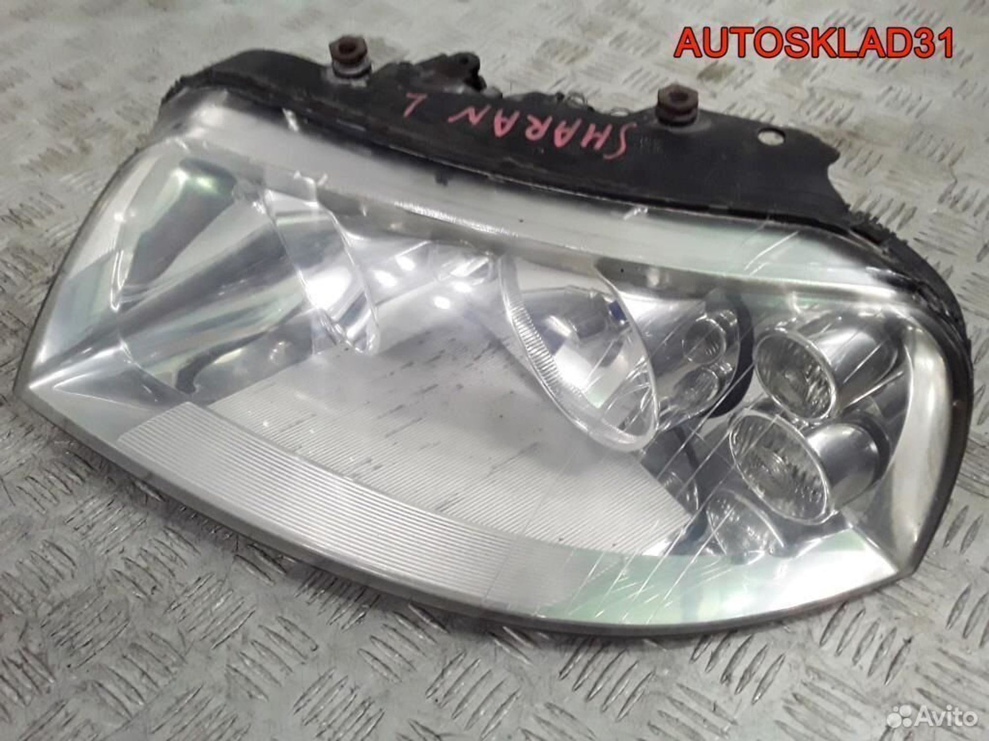 Фара левая Volkswagen Sharan 7M3941015AB, 5400 рублей, Дубовое