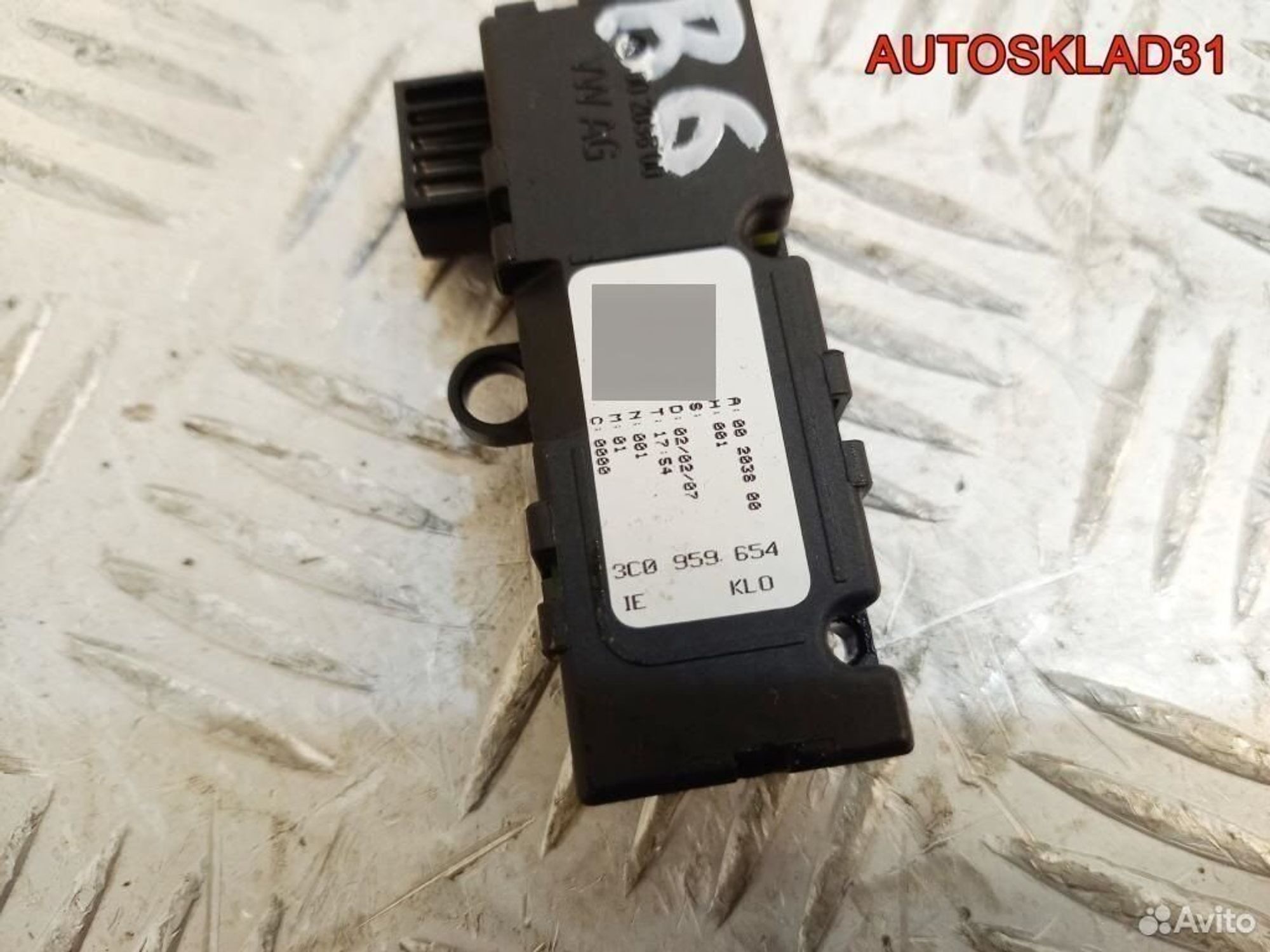 Датчик угла поворота руля VW Passat B6 3C0959654, 1200 рублей, Дубовое