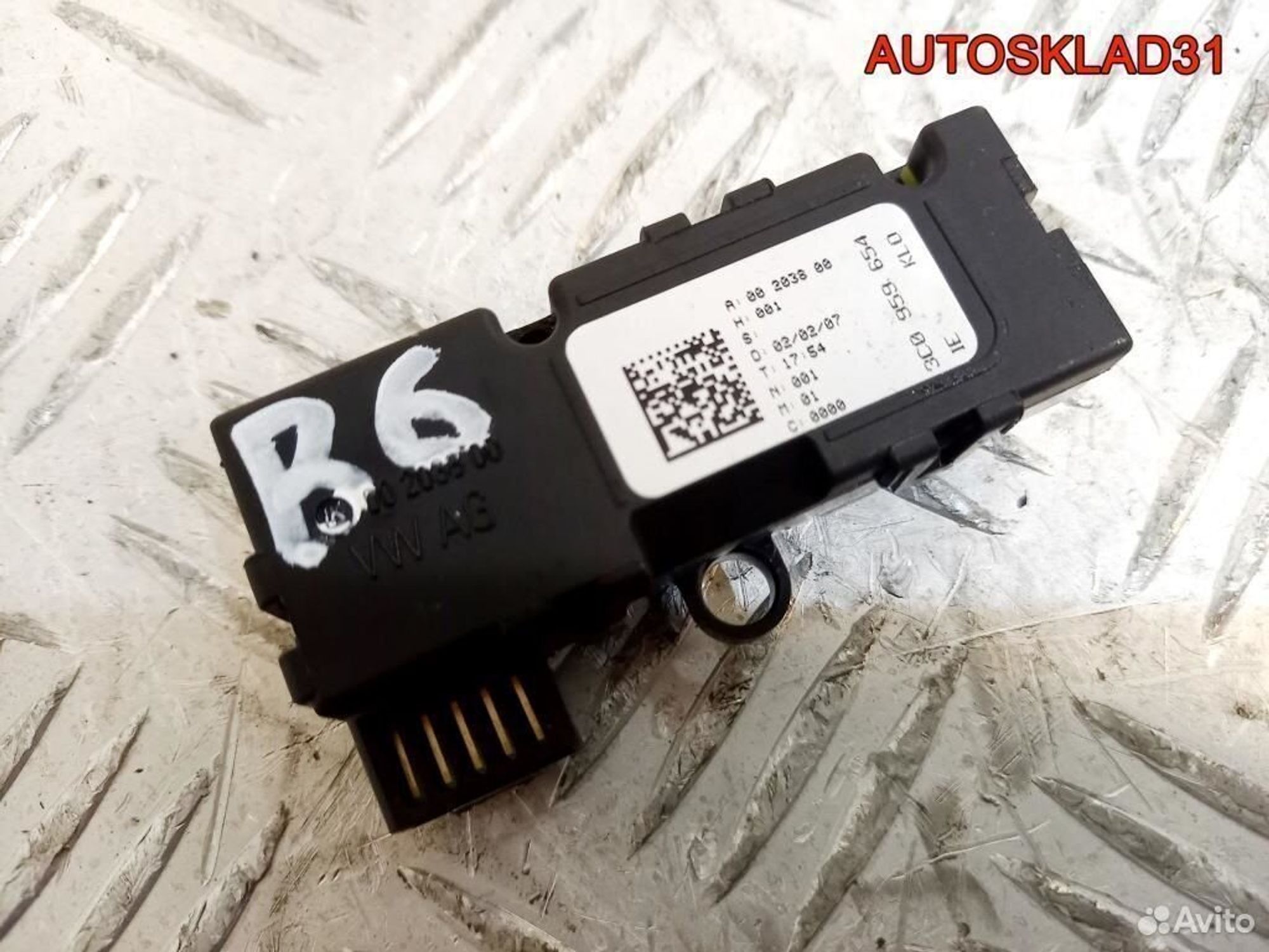 Датчик угла поворота руля VW Passat B6 3C0959654, 1200 рублей, Дубовое