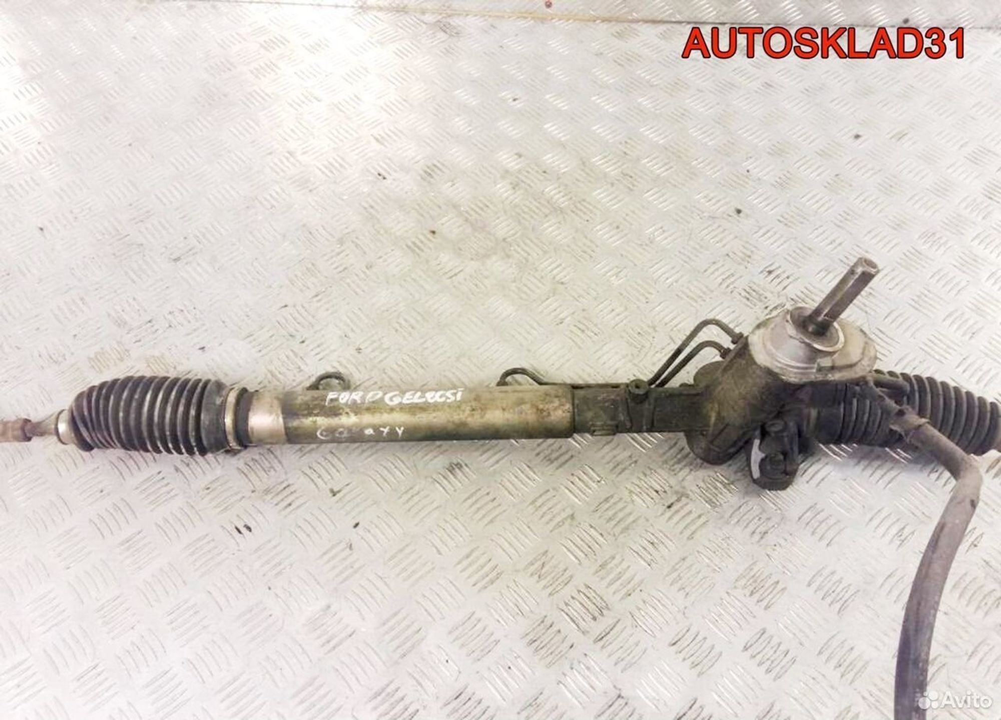 Рейка рулевая Volkswagen Sharan 7M1422055K Рестайлинг, 25000 рублей, Дубовое