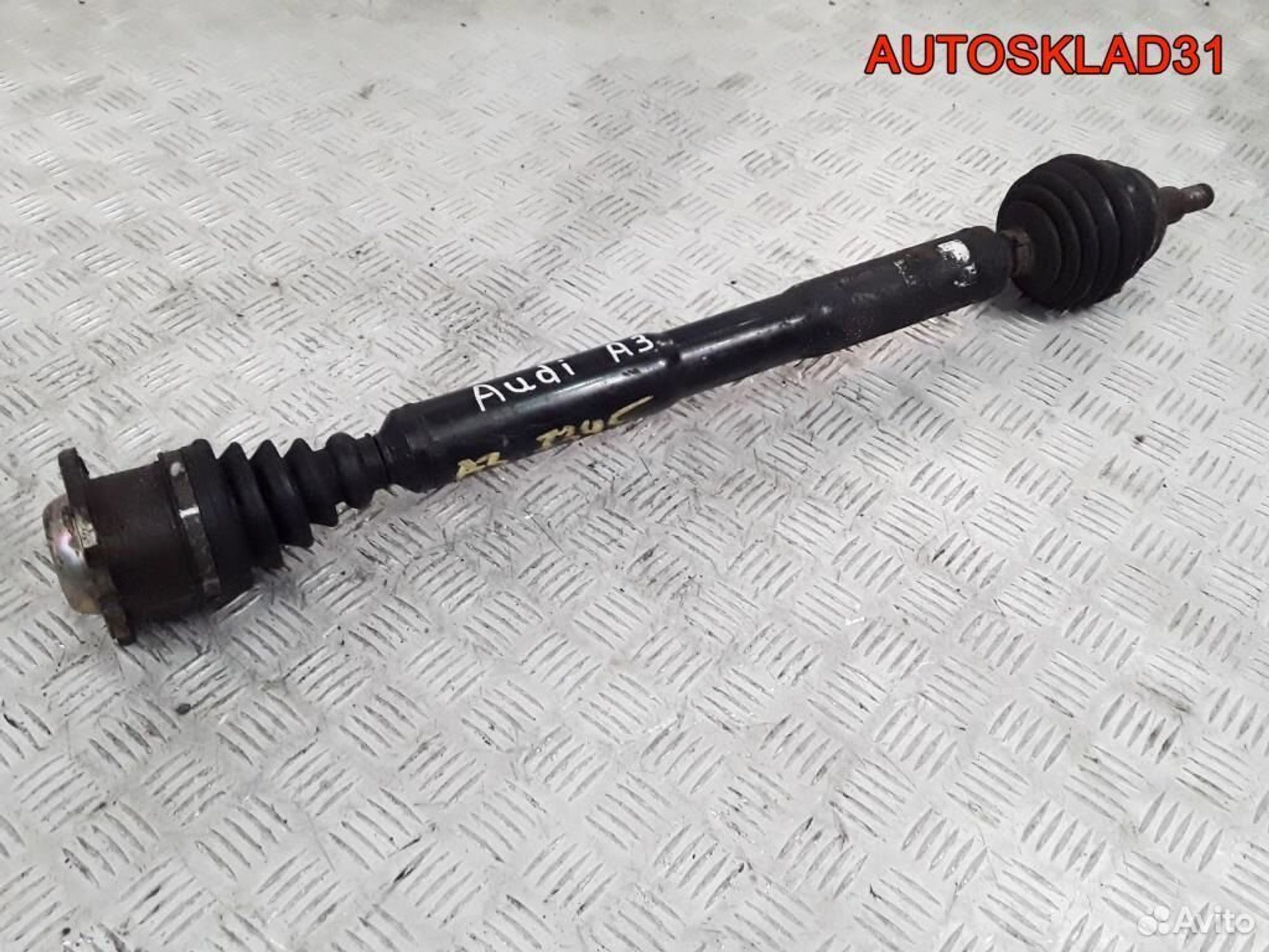 Привод передний правый Audi A3 8L АКПП 1J0407418E, 4100 рублей, Дубовое