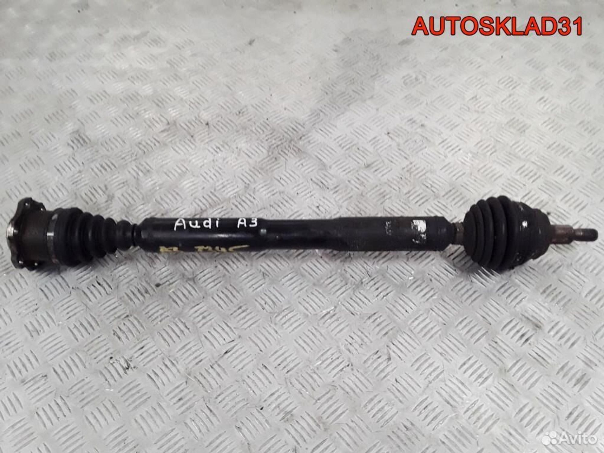 Привод передний правый Audi A3 8L АКПП 1J0407418E, 4100 рублей, Дубовое