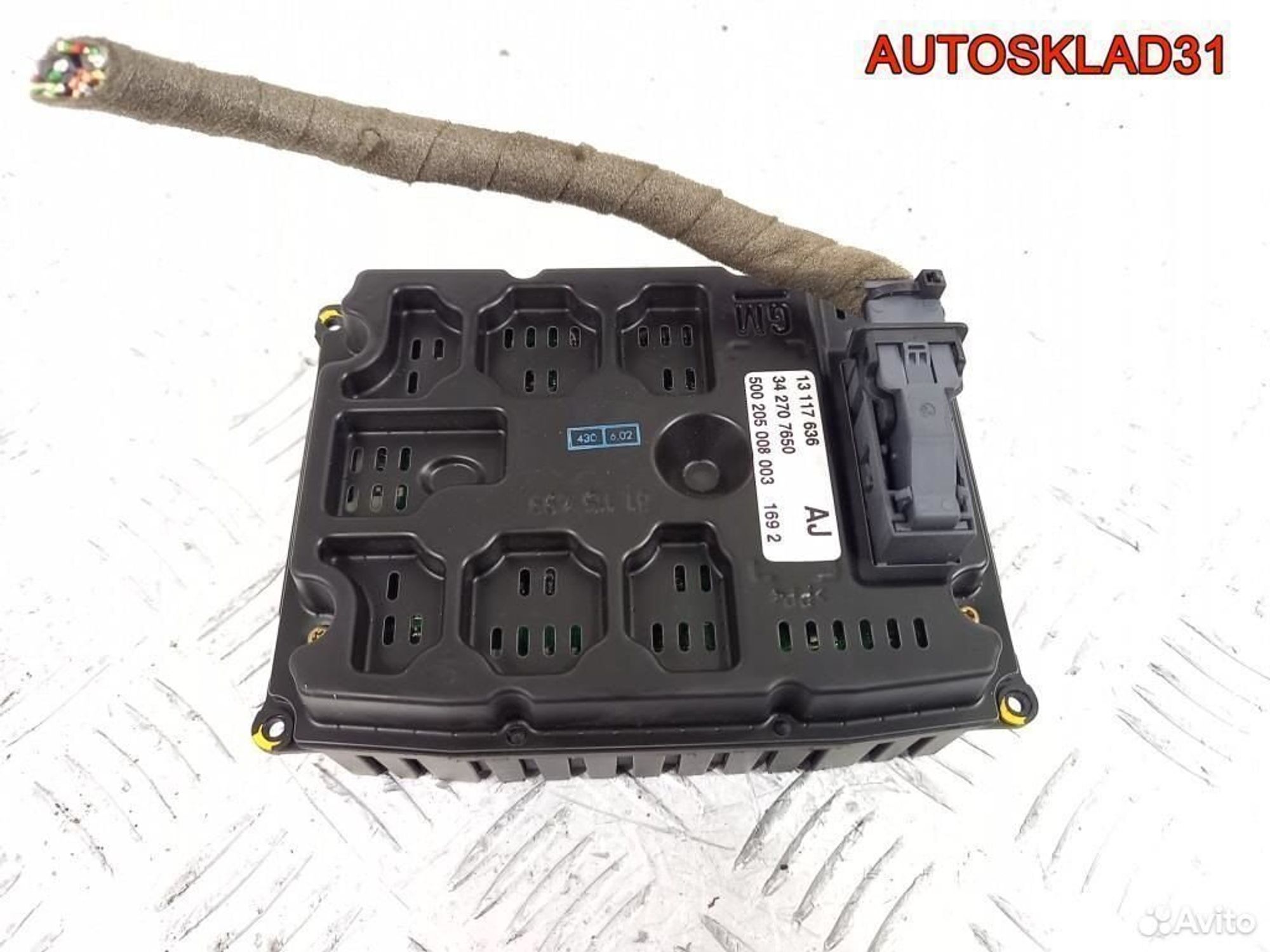 Дисплей информационный Опель Вектра Ц 13117636, 2500 рублей, Дубовое