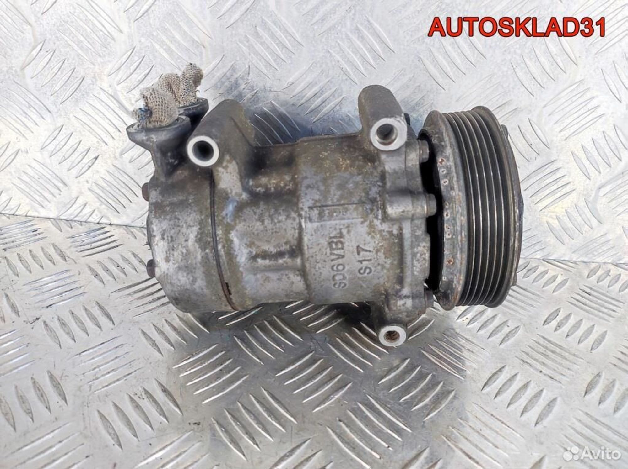 Компрессор кондиционера Ford Fusion 2S6119D629AF, 3000 рублей, Дубовое