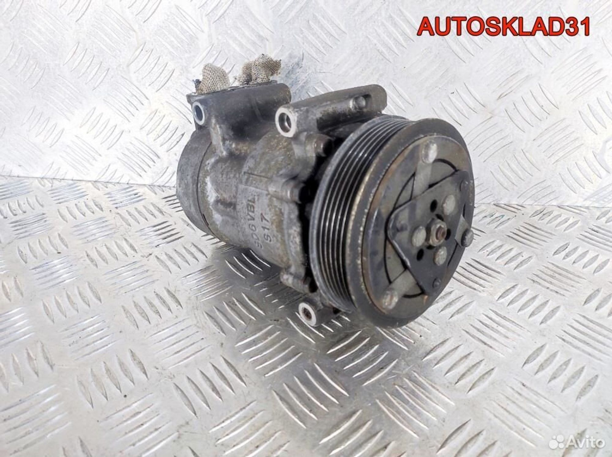 Компрессор кондиционера Ford Fusion 2S6119D629AF, 3000 рублей, Дубовое