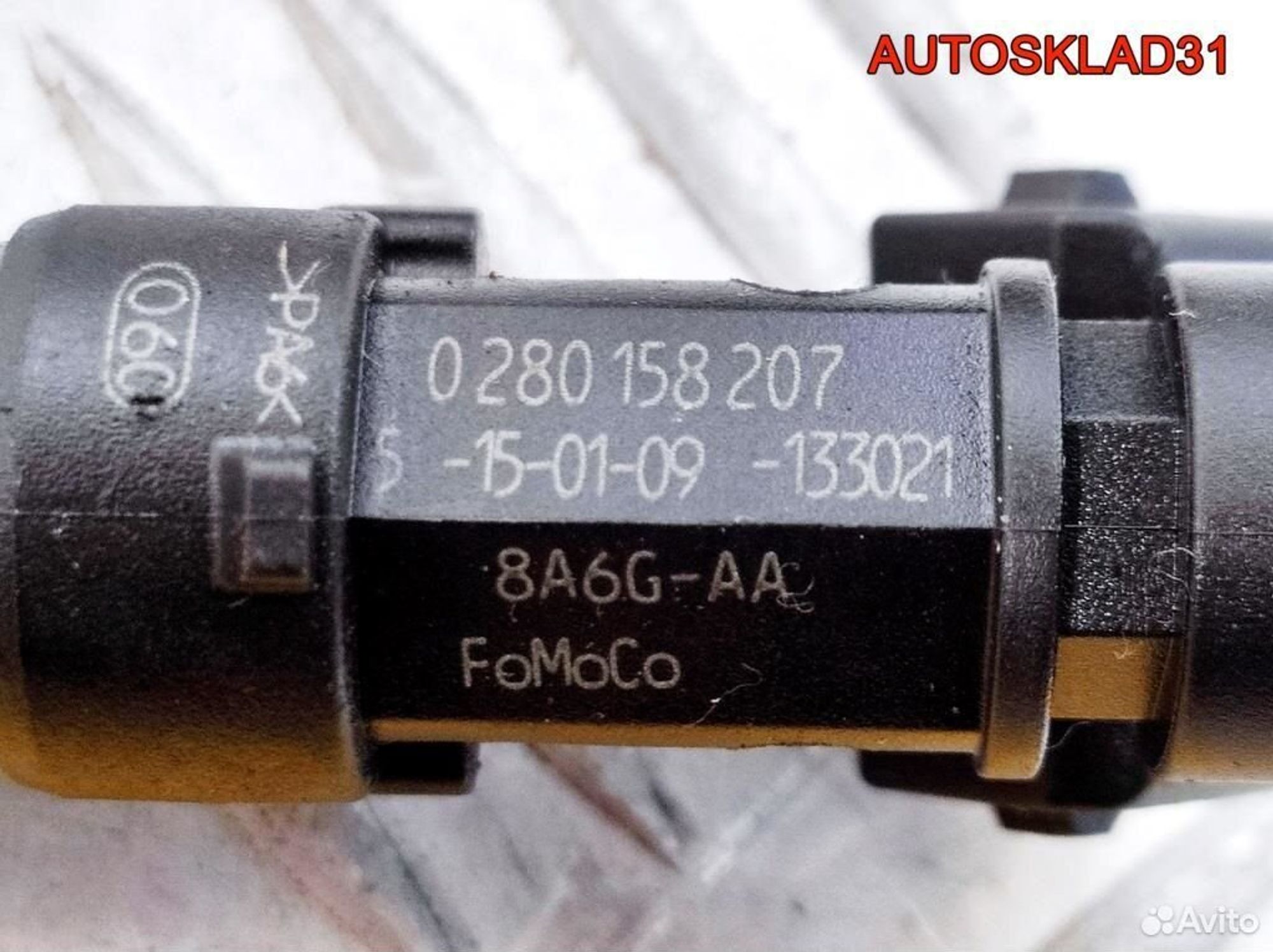 Форсунка инжекторная Ford Fiesta 0280158207, 900 рублей, Дубовое