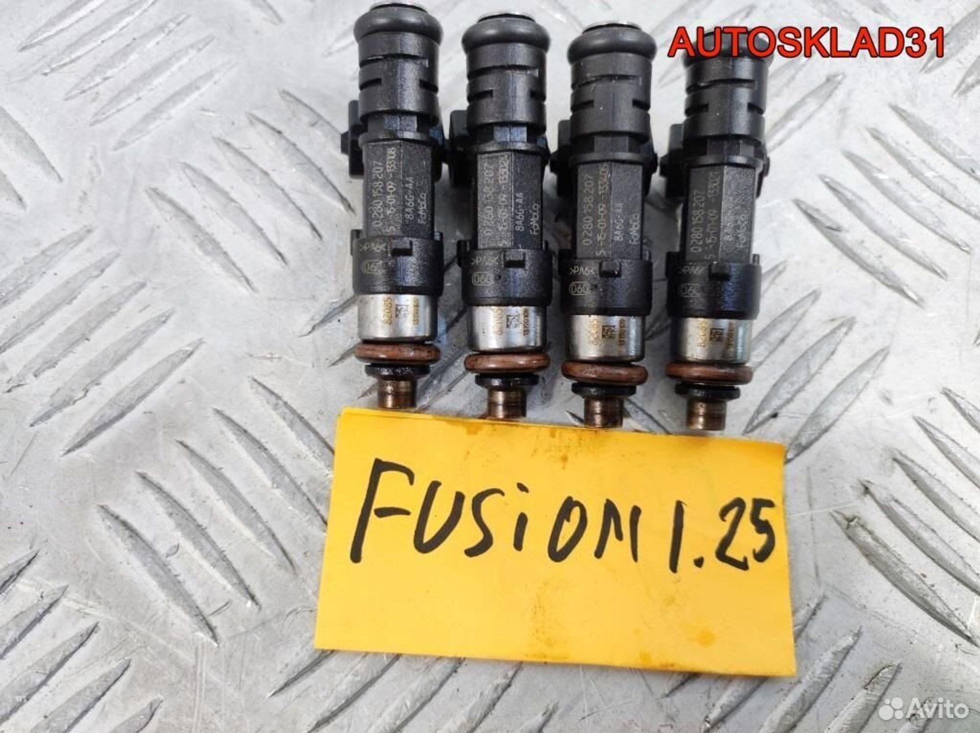 Форсунка инжекторная Ford Fiesta 0280158207, 900 рублей, Дубовое