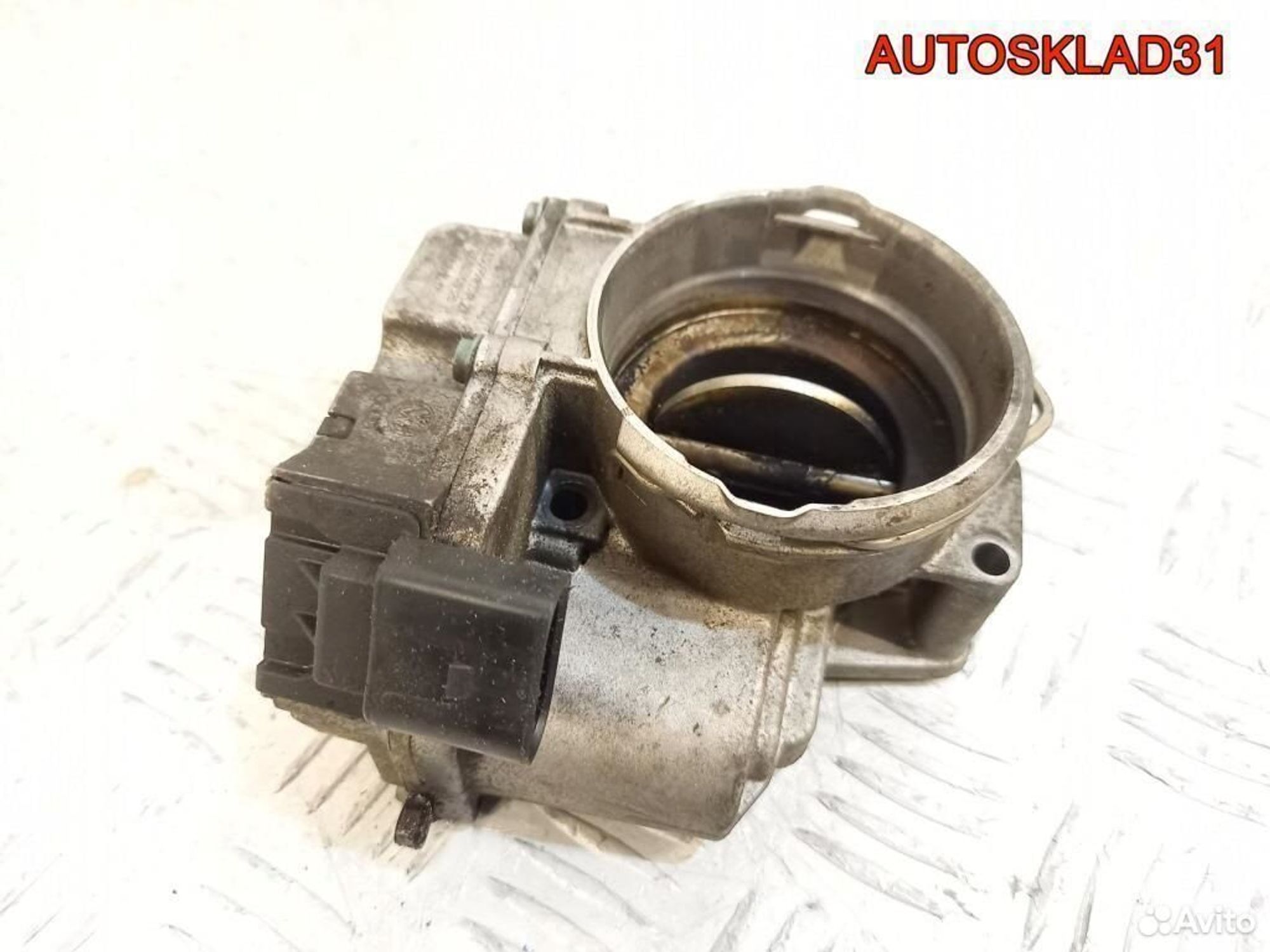 Заслонка дроссельная Ауди А4 Б7 2,0 BRD 03G128063C, 2700 рублей, Дубовое