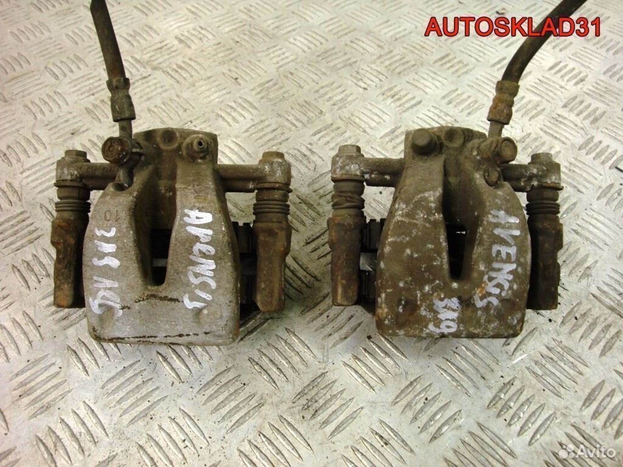 Суппорт тормозной задний Toyota Avensis 2, 1800 рублей, Дубовое