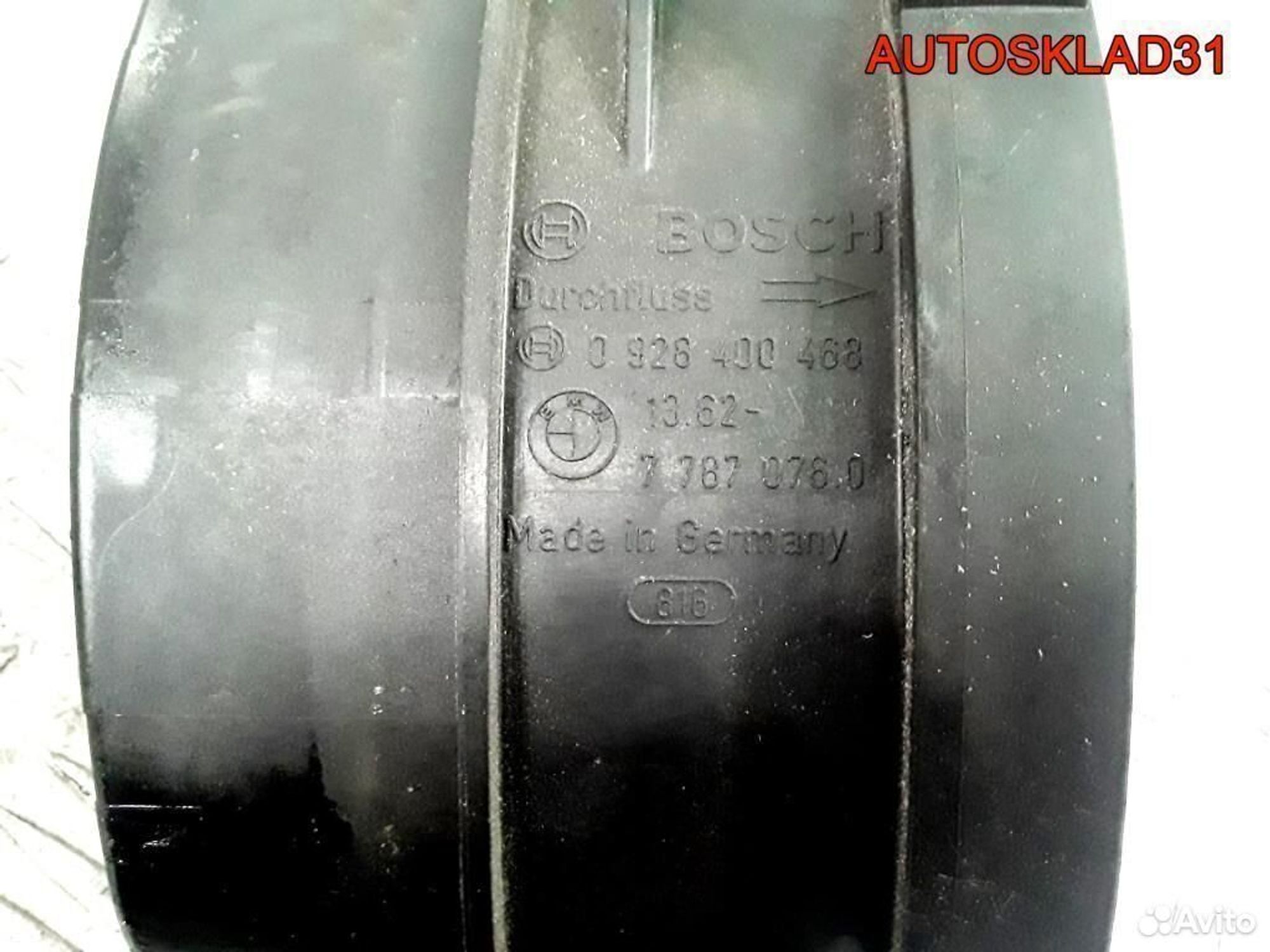 Расходомер воздуха BMW E46 M47TOE4 TD 13627787076, 3600 рублей, Дубовое