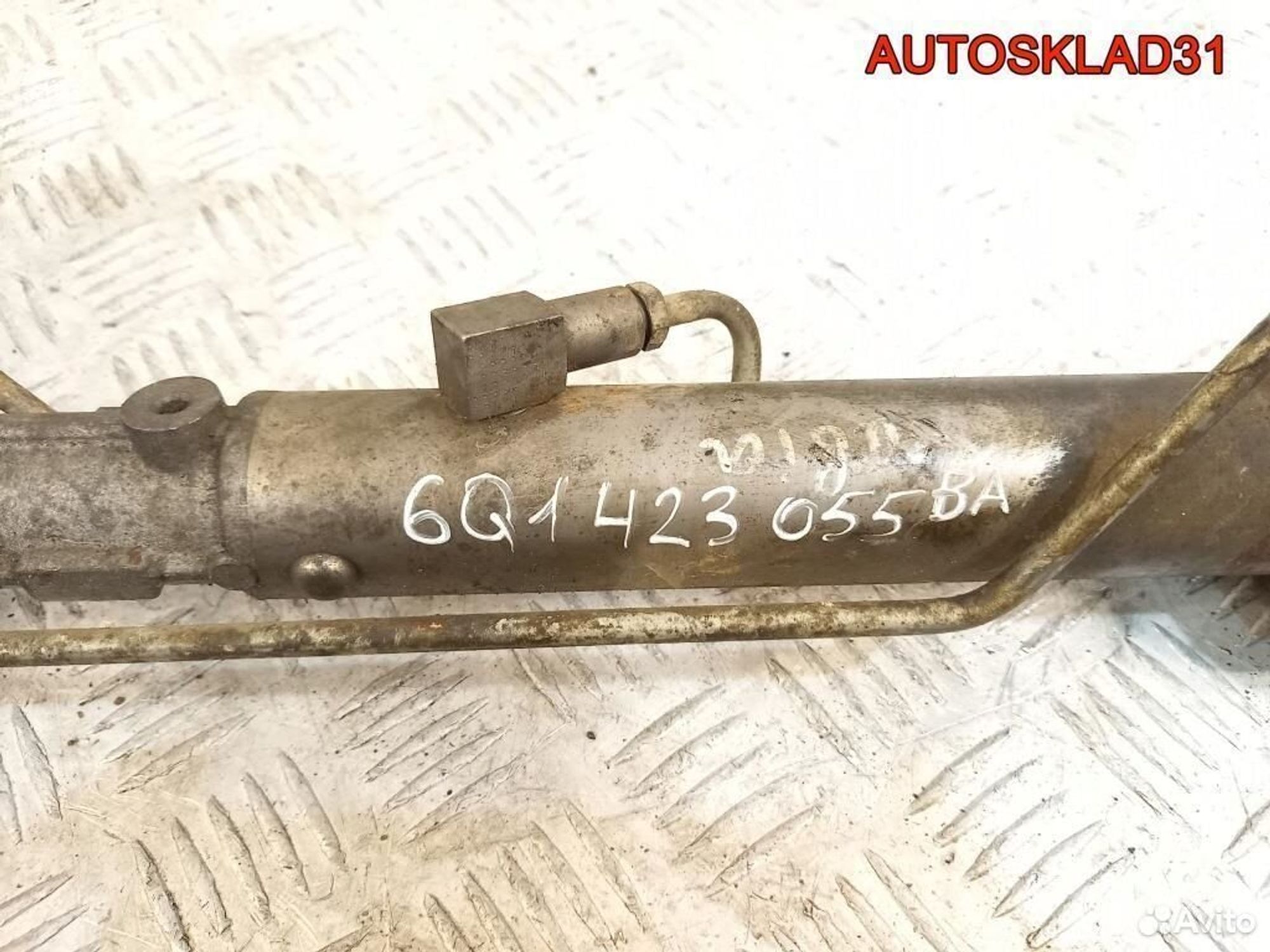 Рейка рулевая с датчиком Skoda Fabia 6Q1423055BA, 7200 рублей, Дубовое